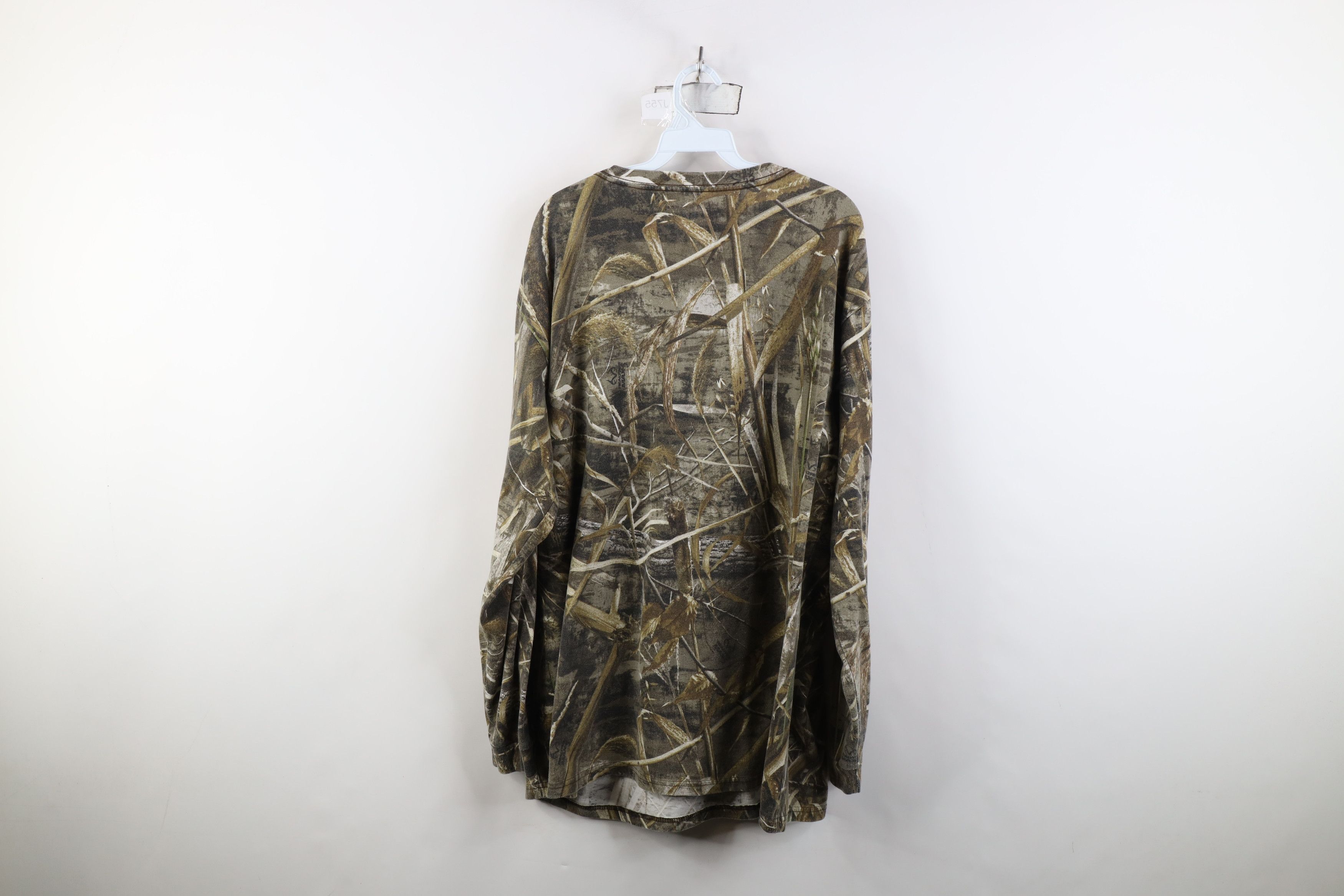 Vintage Vintage Y2K Streetwear Faded Camouflage Long Sleeve T-Shirt Size US XXL / EU 58 / 5 - 11 Thumbnail