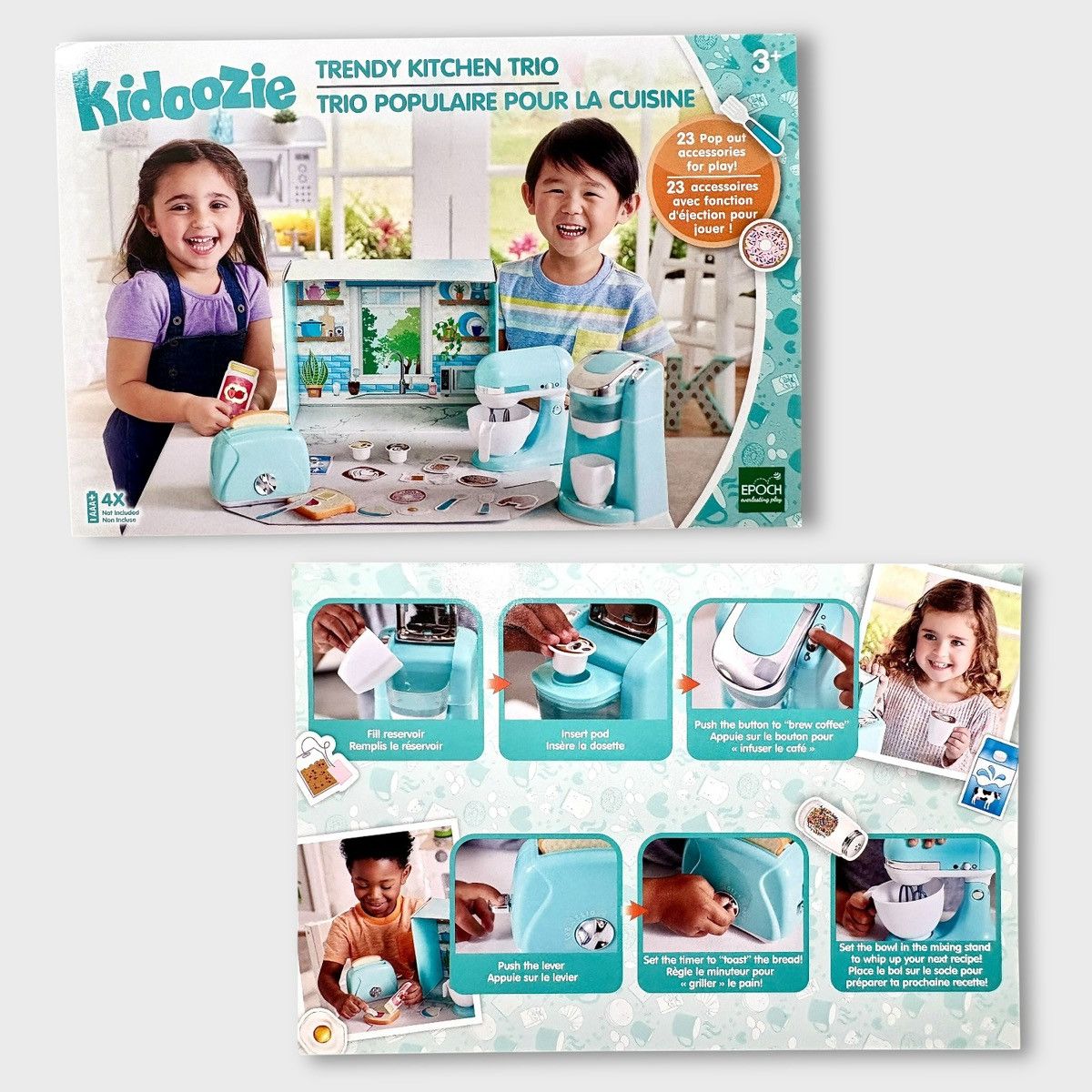 Other Kidoozie Trendy Kitchen Trio Kitchen Appliances Ages 3+ Size ONE SIZE - 9 Thumbnail