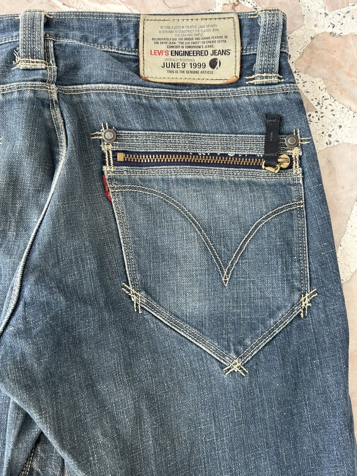 Levi's Levis Engineered Jeans Vintage Japan Denim Size US 31 - 11 Thumbnail