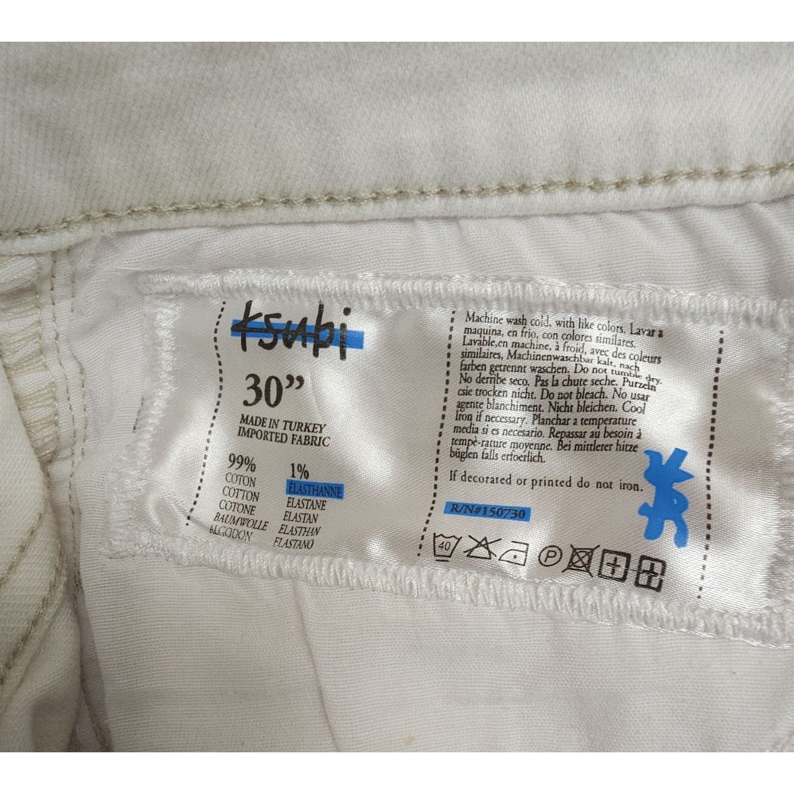 Ksubi Ksubi White Chitch Jeans, Size 30 Size US 30 / EU 46 - 7 Thumbnail