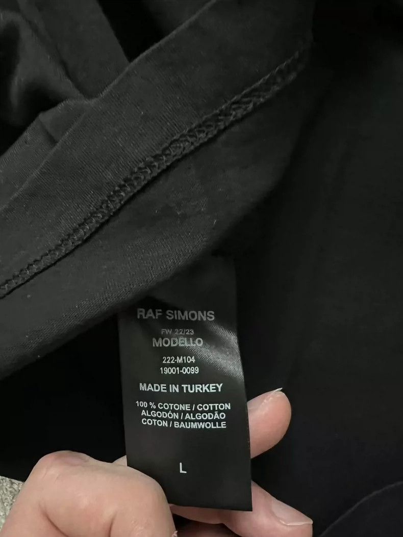 Raf Simons raf simons Barrage tour black orange short sleeves Size US L / EU 52-54 / 3 - 5 Thumbnail