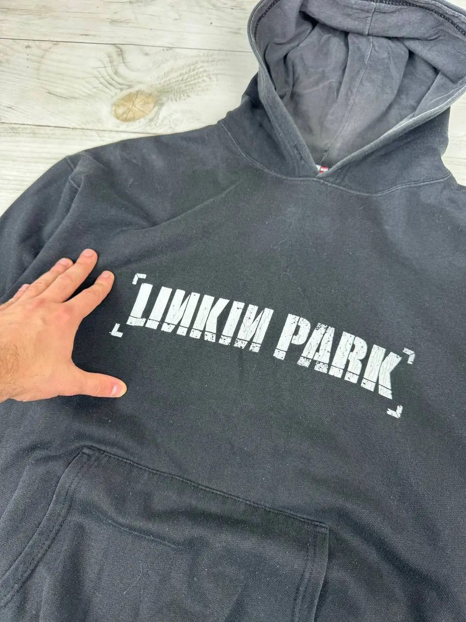 Band Tees Vintage Linkin Park Hybrid Theory Hoodie 2000 Band Rock Y2K Size US M / EU 48-50 / 2 - 7 Thumbnail