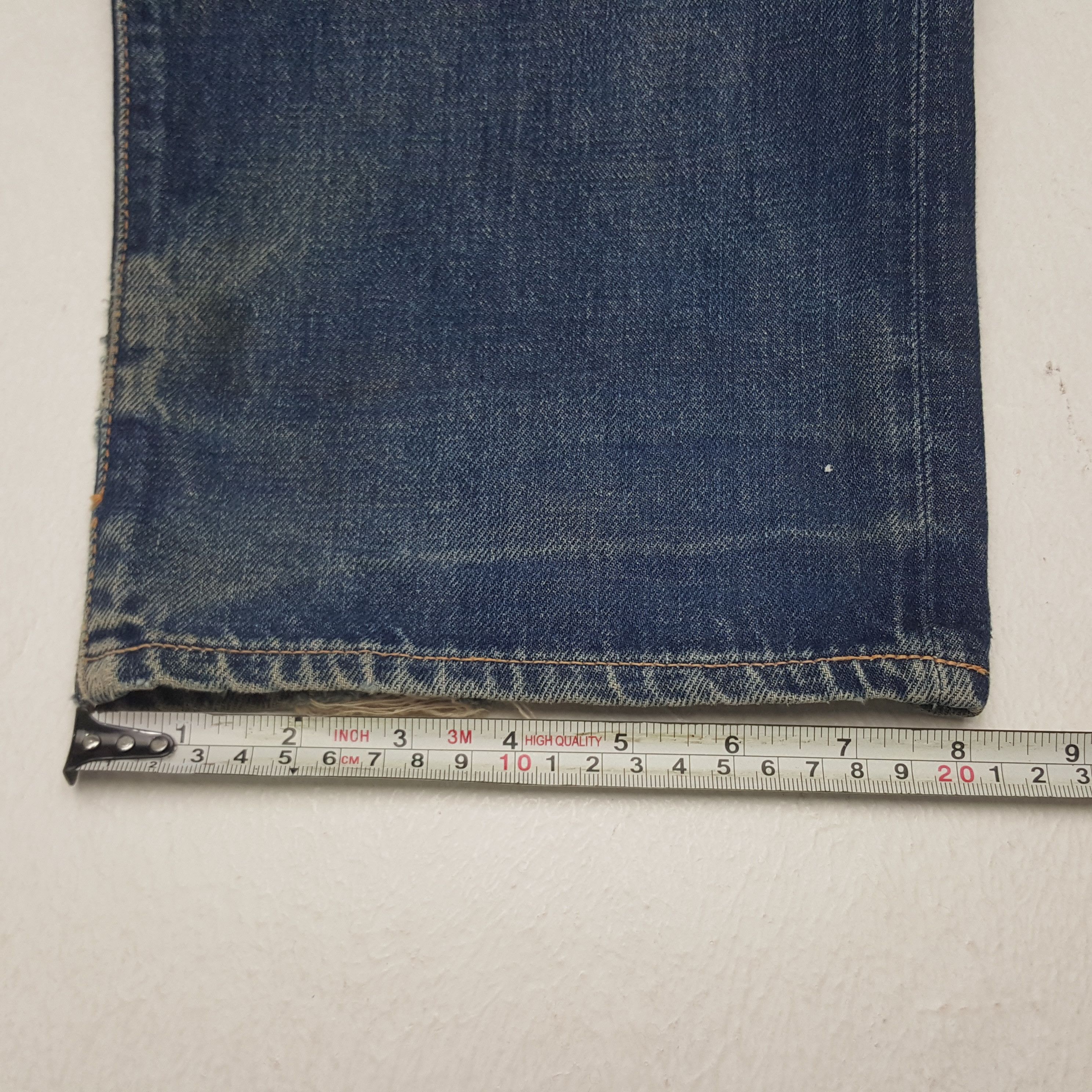 Evisu × Japanese Brand × Vintage Vintage Evisu Japanese Brand Daicock Custom Art Denim Jeans Size US 28 / EU 44 - 11 Thumbnail