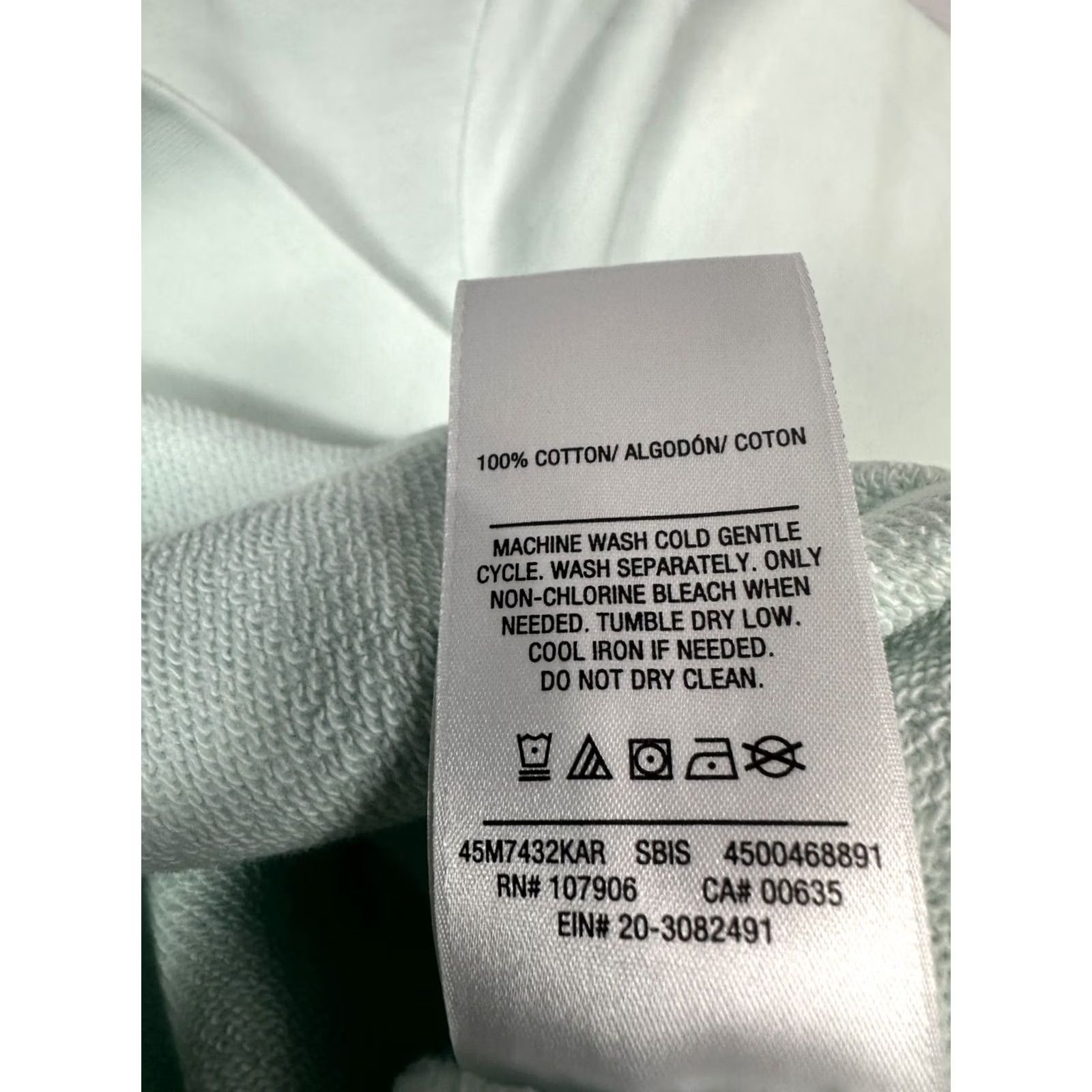 Hudson Hudson Los Angeles Light Blue Cropped Sweater Pullover Cotton Women's L Size Sweater, Light Blue, Cropped, Pullover, Cotton, Women, L Size L / US 10 / IT 46 - 5 Thumbnail