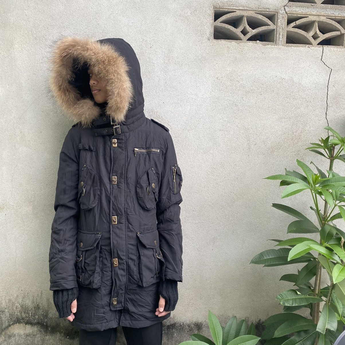 Japanese Brand 🔥CECIL MCBEE🔥 IF SIX WAS NINE STYLE RACOON HOODIE JACKET Size US M / EU 48-50 / 2 - 3 Thumbnail