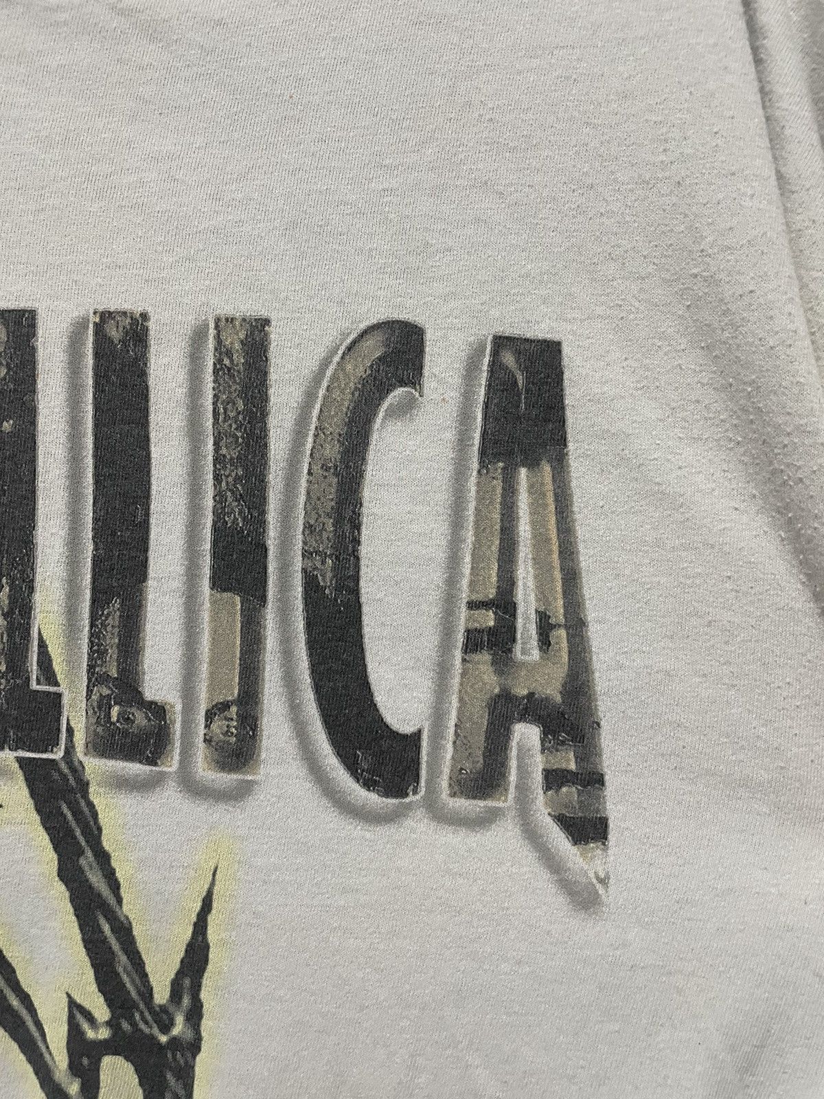 Band Tees × Metallica × Vintage Vintage 1996 Metallica Poor Touring Me Europe 96/97 T Shirt Size US L / EU 52-54 / 3 - 16 Thumbnail