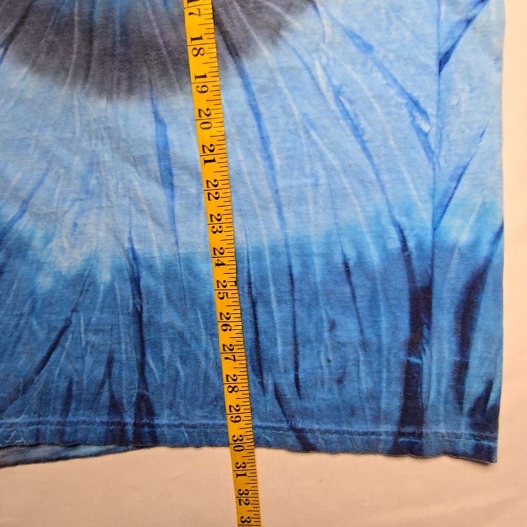 Other Red River Memorial Day Rally Tie Dye Blue XL Biker Shirt Size US XL / EU 56 / 4 - 7 Thumbnail