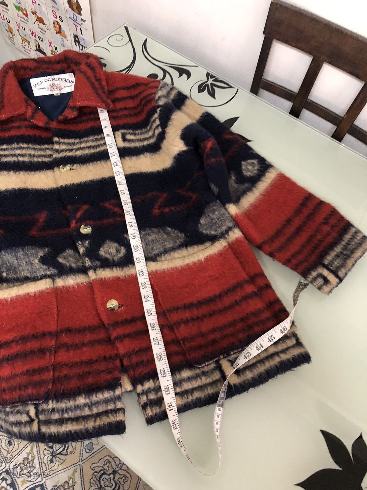 Japanese Brand Nice❗️Jour De Monsieur Native Wool Jacket Size US M / EU 48-50 / 2 - 22 Thumbnail