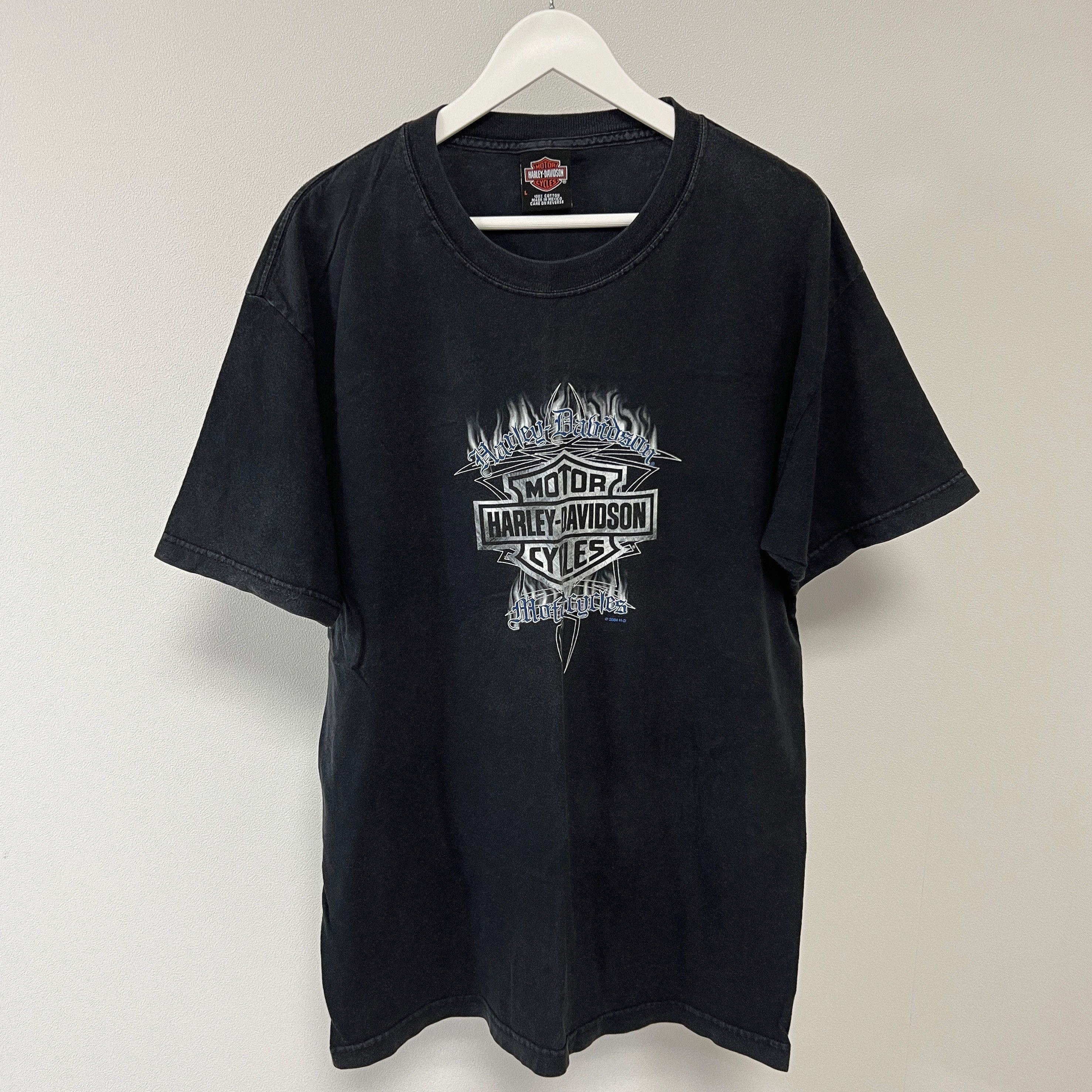 Harley Davidson Harley Davidson USA Flag Flame California Motorcycle T-Shirt Size US L / EU 52-54 / 3 - 1 Thumbnail