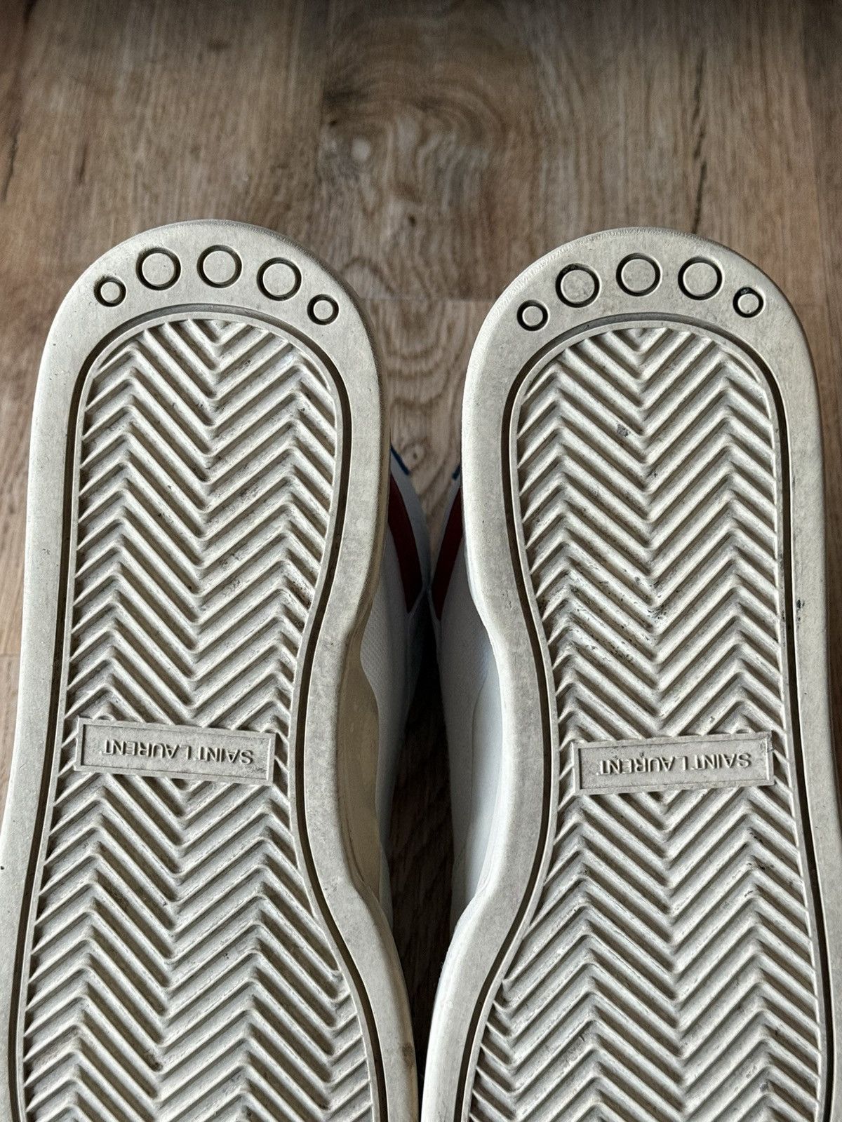 Saint Laurent Paris Saint Laurent Paris SL/24 Mid Top Sneakers – White Leopard Size US 8 / EU 41 - 8 Thumbnail