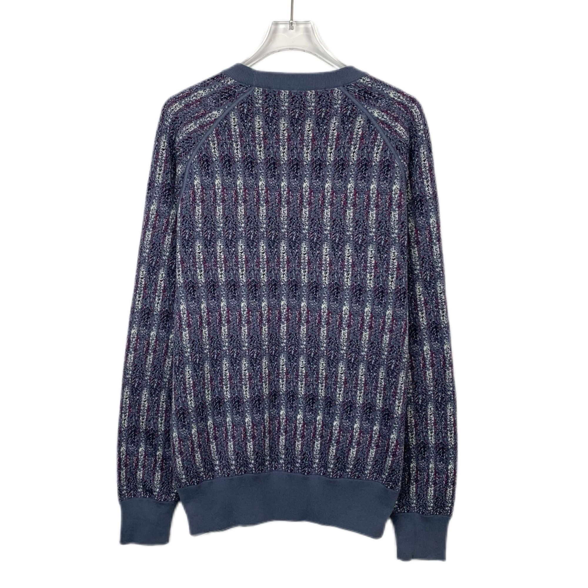 Louis Vuitton H10193 Louis Vuitton Mens Multicolor Striped Wool & Cotton Size US S / EU 44-46 / 1 - 2 Thumbnail