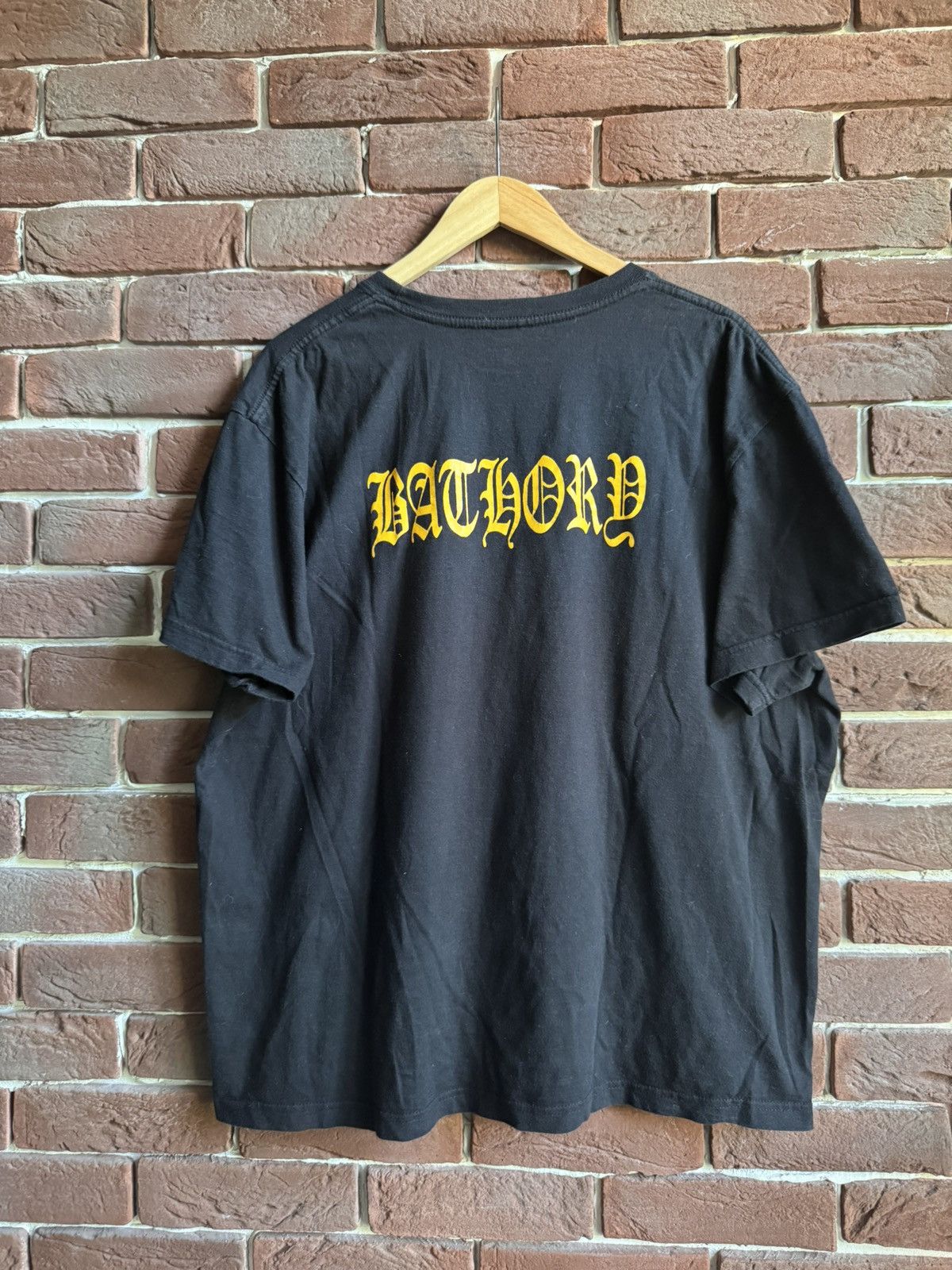 Band Tees Rare Bathory Band Black Metal T-Shirt Goth Hype Size US XL / EU 56 / 4 - 2 Thumbnail