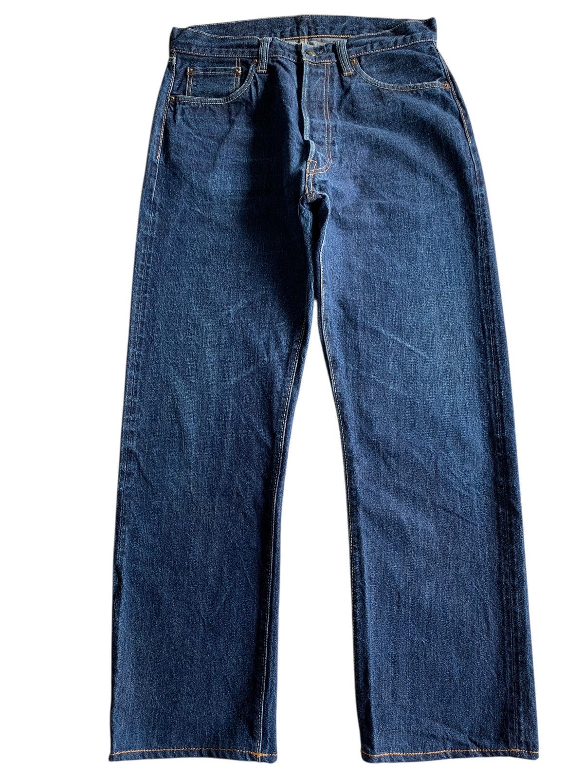 Sugar Cane VINTAGE SUGAR CANE’S STAR SELVEDGE BUTTON FLY JAPANESE DENIM Size US 32 / EU 48 - 3 Thumbnail
