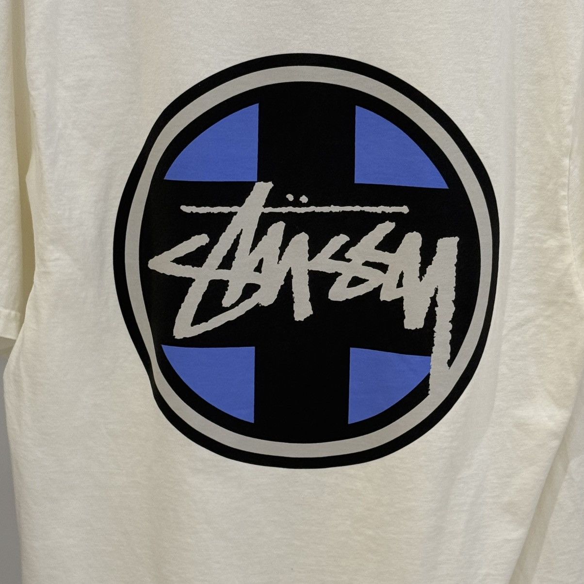 Stussy Stussy Cross Dot Tee Pigment Dyed Size US M / EU 48-50 / 2 - 6 Thumbnail
