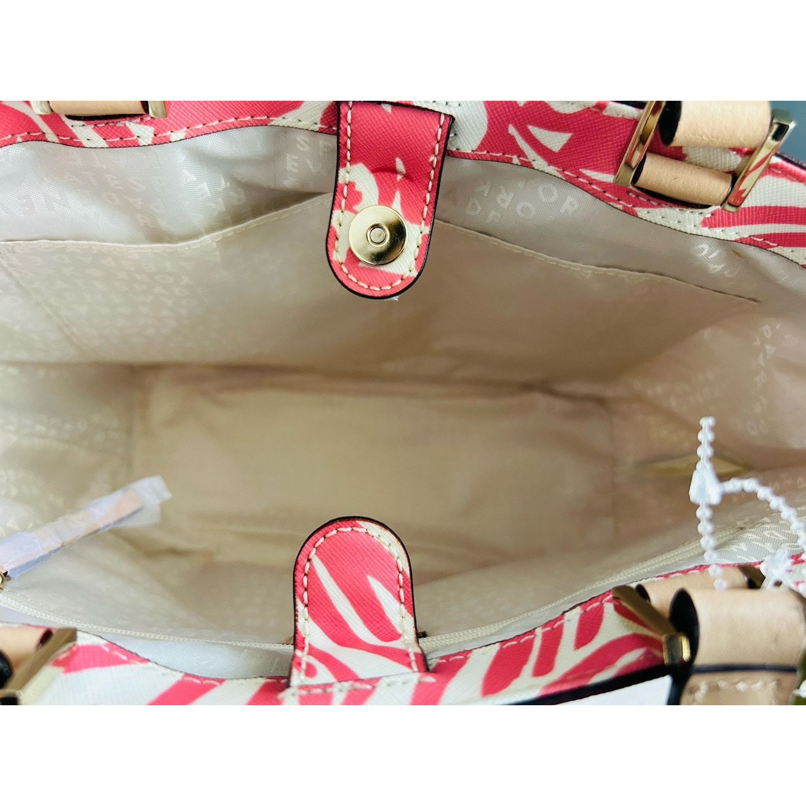 Kate Spade Kate Spade Jules Grant Street Juno Satchel Wallet Palms Pink Size ONE SIZE - 4 Thumbnail
