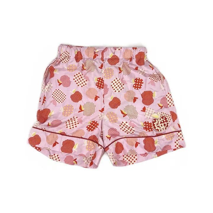 Gucci Gucci Pink Apple Pattern Drawstring Shorts-2507 Size 39" - 8 Thumbnail
