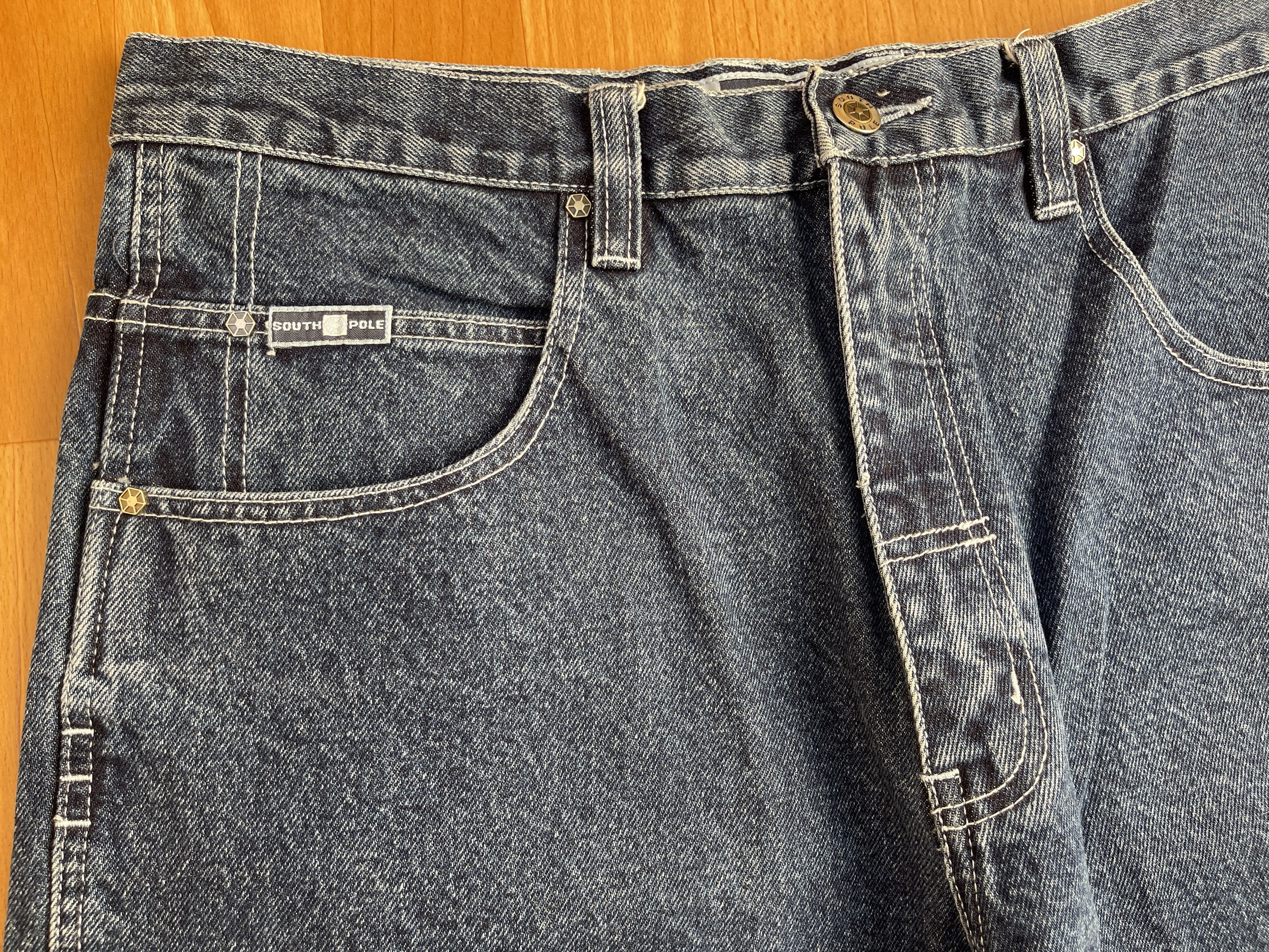 Southpole Southpole jeans, baggy vintage South Pole 90s hip hop Y2K 36 Size US 36 / EU 52 - 14 Thumbnail