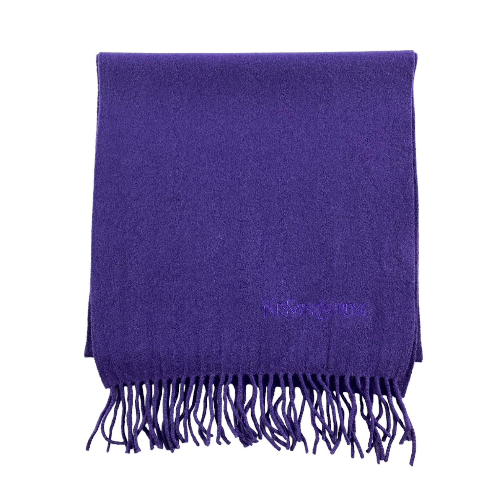 Vintage Yves Saint Laurent Scarf / Muffler / Neckwear - WW524 Size ONE SIZE - 2 Thumbnail