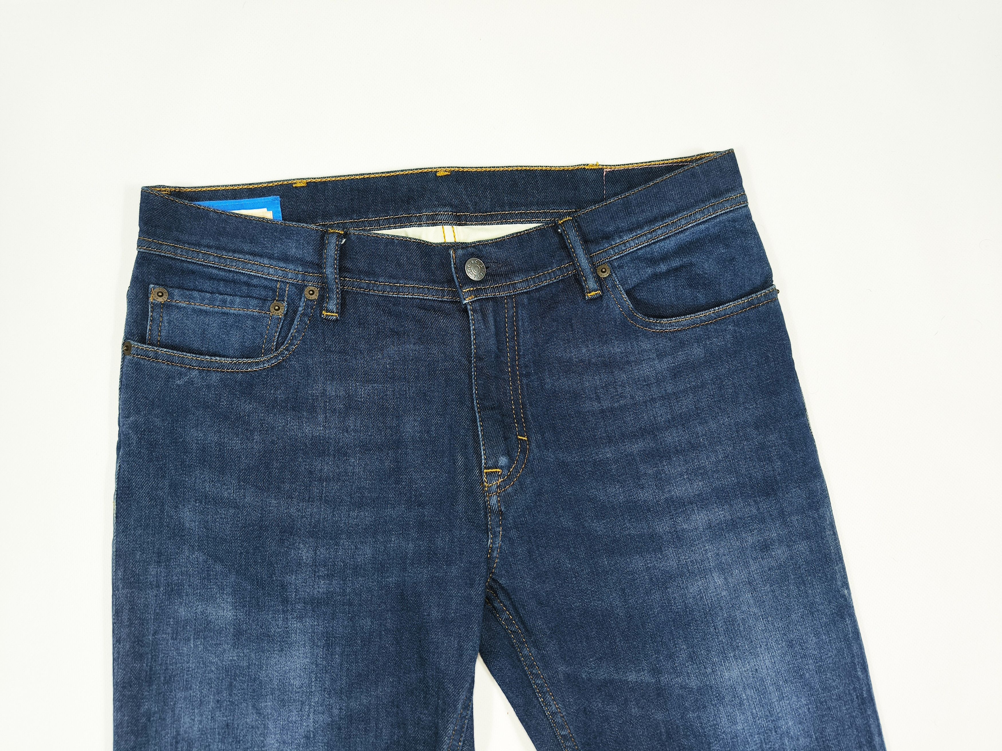 Acne Studios Bla Konst North Dark Blue Denim Jeans - Main Image