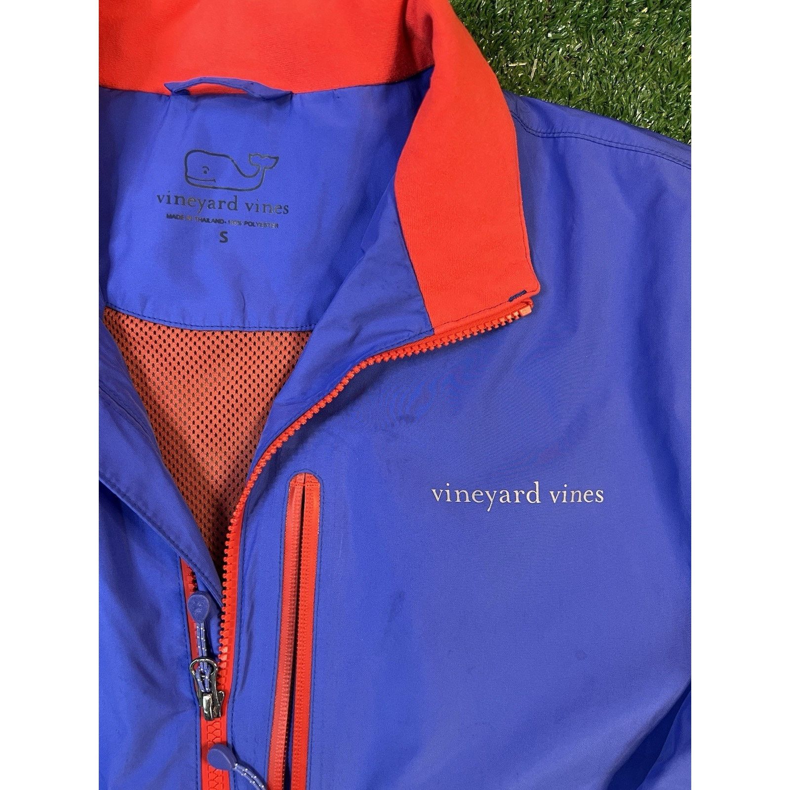 Vineyard Vines Vineyard Vines Jacket Mens Small Blue Full Zip Up Coat Size US S / EU 44-46 / 1 - 3 Thumbnail