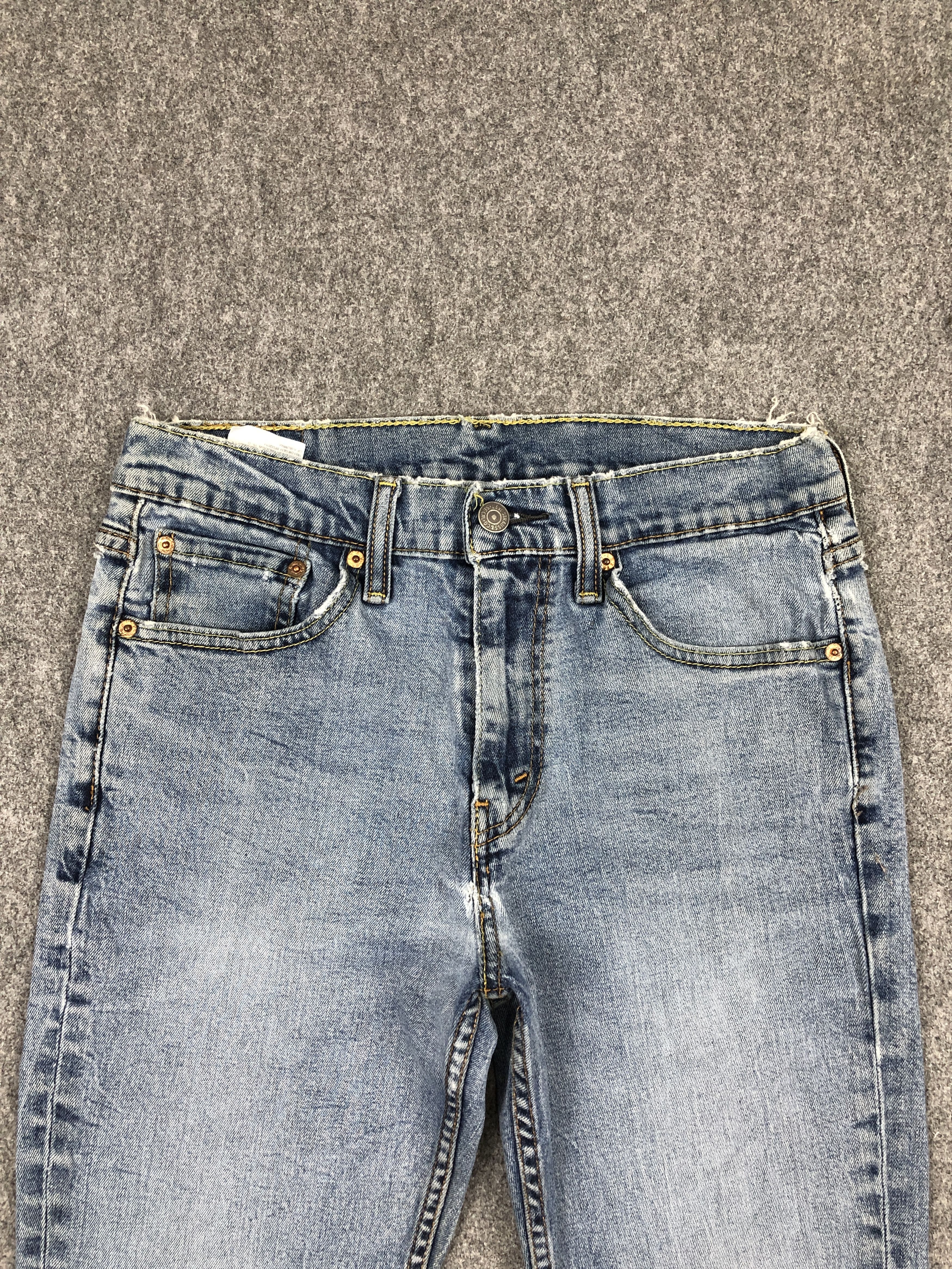 Levi's Vintage Levis 511 Faded Blue Denim DP2371 Size US 28 / EU 44 - 2 Thumbnail