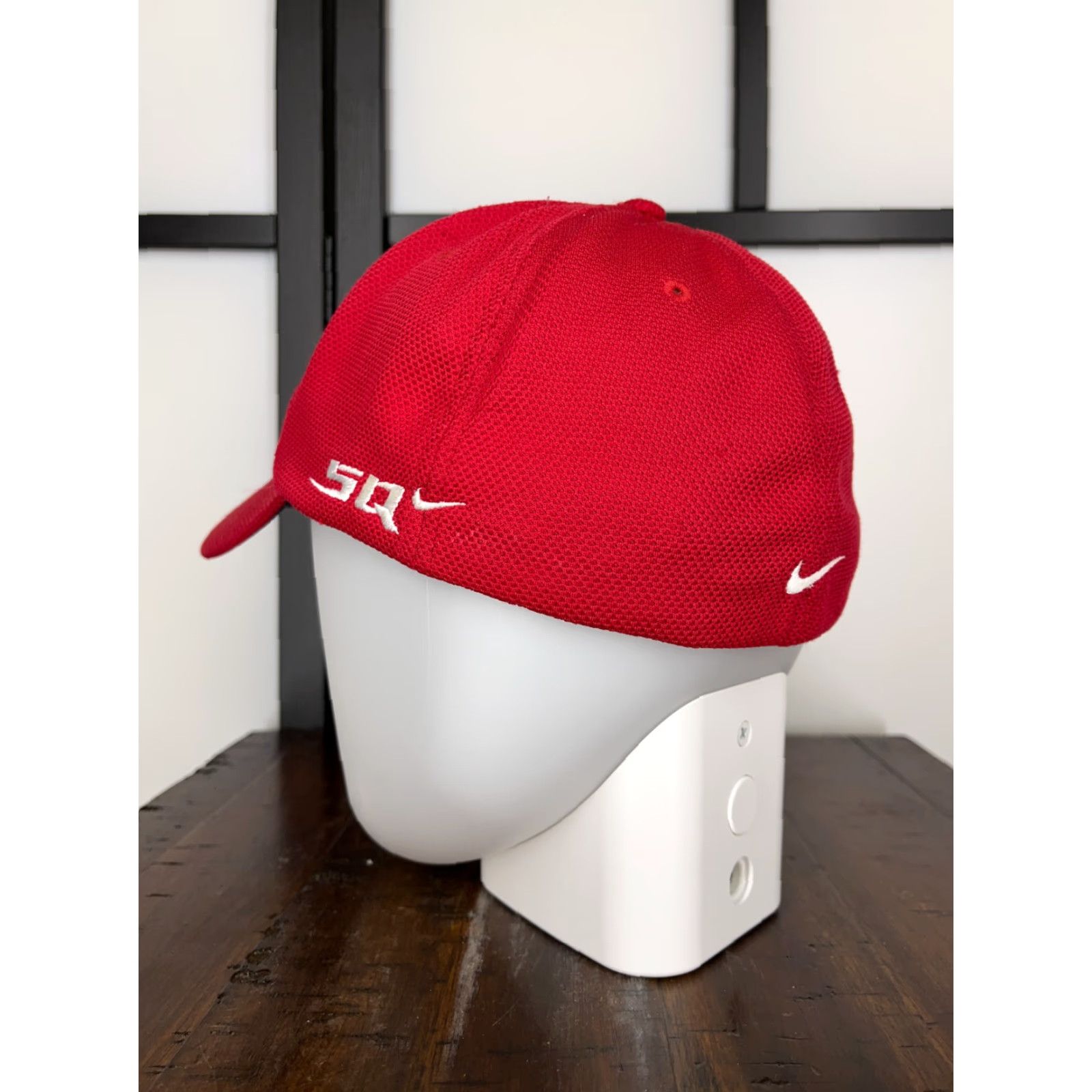 Nike Nike Golf Hat Cap Fitted Mens Large Red Swoosh Tiger Woods Collection Golf ONE D Hat Mens L Red Nike Golf Cap Golf Hat Tiger Woods Collection 90s? Size ONE SIZE - 5 Thumbnail