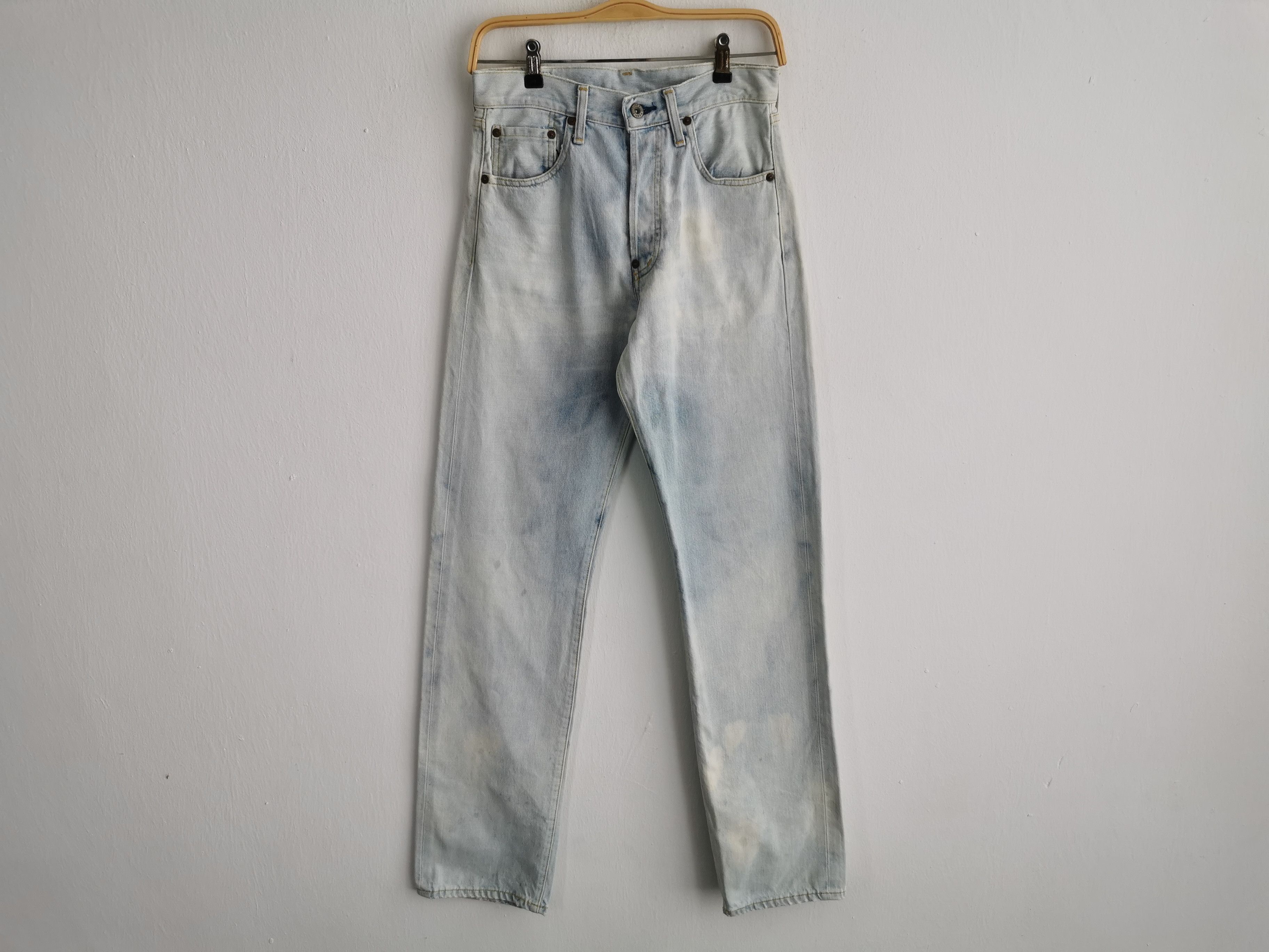 Levi's Vintage 90's Levis 702XX Big E Selvedge Acidwash Denim Size US 26 / EU 42 - 1 Thumbnail