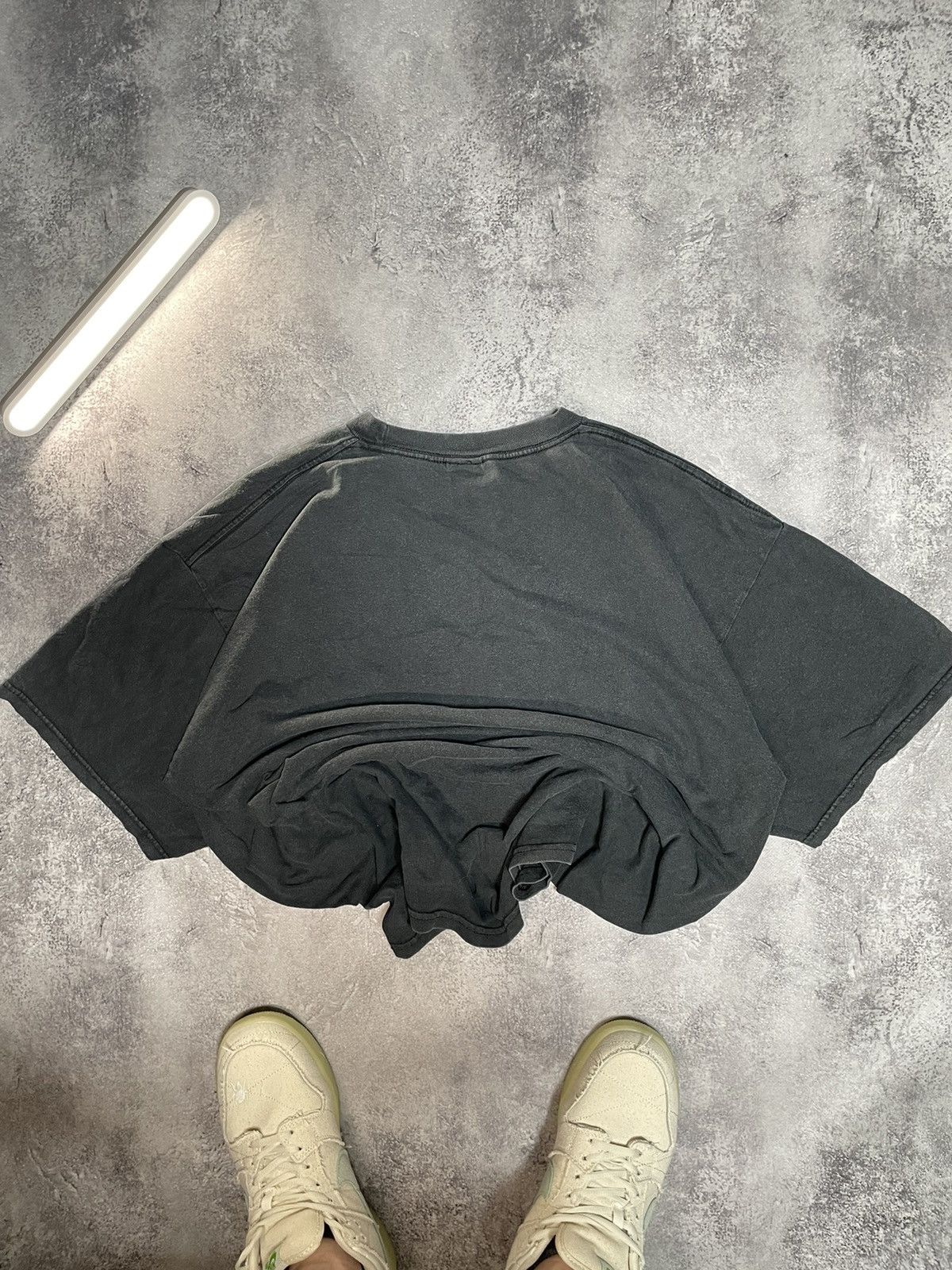 basketcase gallery VTG Y2K FADE Mallgoth Grunge Grim Reaper Skull TEE SIZE L Size US L / EU 52-54 / 3 - 7 Thumbnail