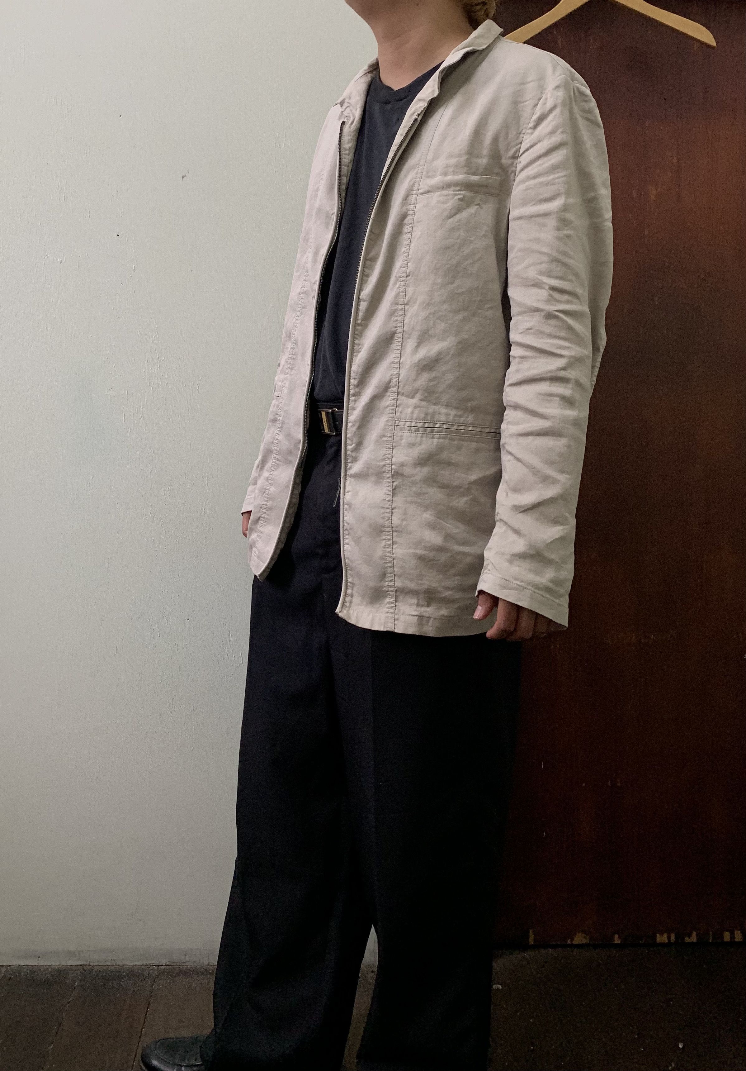Giorgio Armani 🪡Vintage Giogio ARMANI Double Zip Jacket✨ Size US M / EU 48-50 / 2 - 12 Thumbnail