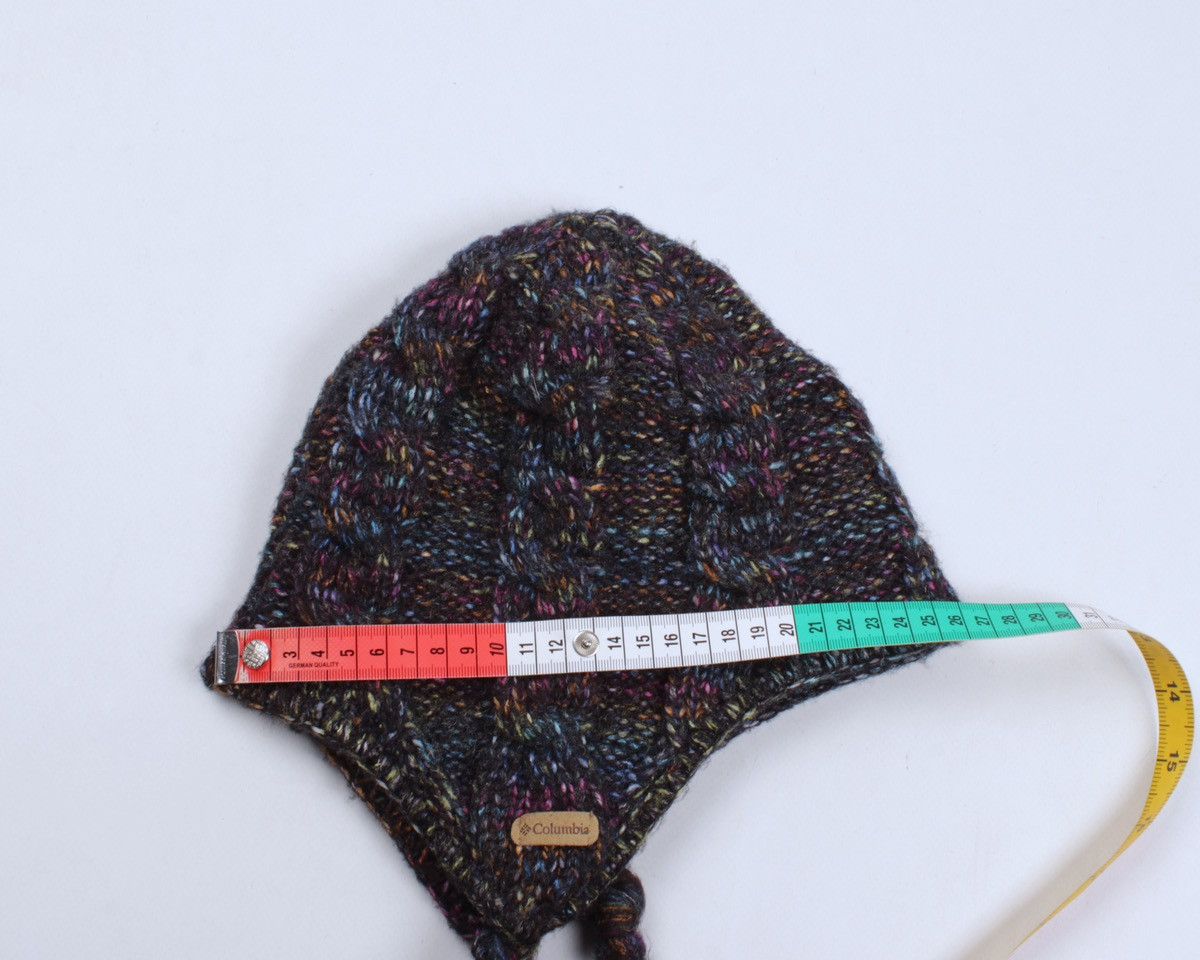 Columbia COLUMBIA Tassel Beanie Hat Knit Fleece Polyeste Acrylic Wool Size ONE SIZE - 18 Thumbnail