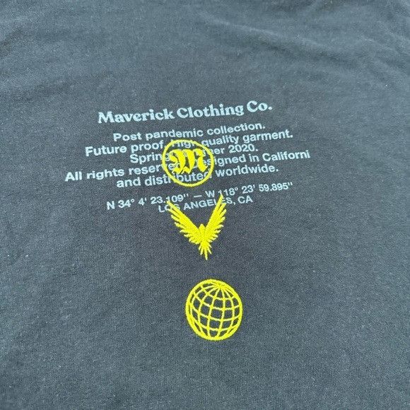 Designer NEW MAVERICK CLOTHING CO MAV BLACK T-SHIRT SZ SMALL S Size US S / EU 44-46 / 1 - 3 Thumbnail
