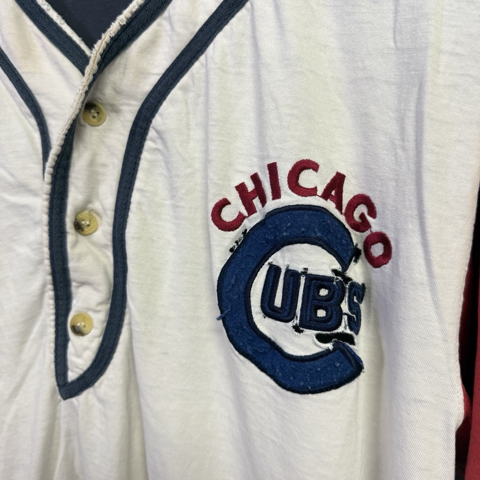 MLB Vintage Chicago Cubs T Shirt Mens XL Mirage Genuine Merchand Size US XL / EU 56 / 4 - 5 Thumbnail