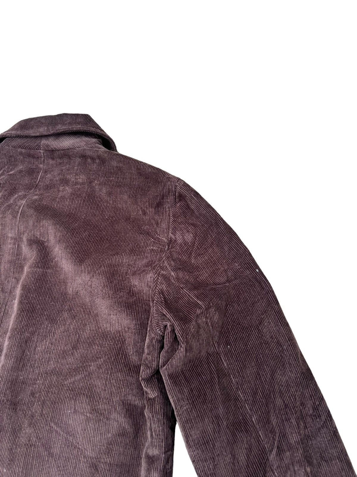 agnes b. Vintage 90s Agnes B. Homme Paris Lined Corduroy Jacket Size US M / EU 48-50 / 2 - 17 Thumbnail