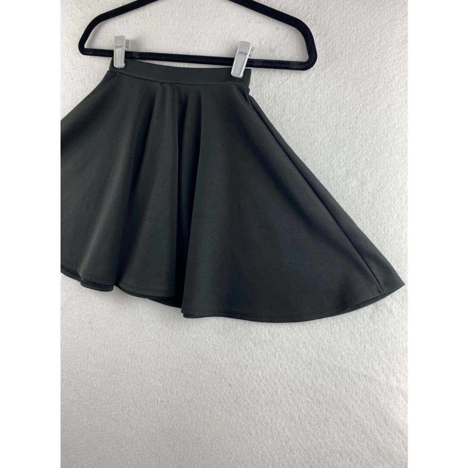 Vintage Made By Johnny Skirt Womens S Black Mini Soft Stretch USA Made Casual Skirt Womens Small S Black Mini Soft Stretch USA Made Casual Size 28" / US 6 / IT 42 - 4 Thumbnail