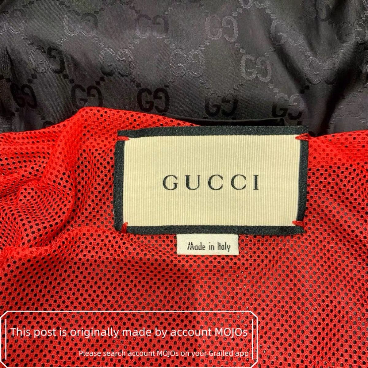 Gucci Sz 44 Gucci Green & Red Stripe Monogram Jacket mojos1046 Size US S / EU 44-46 / 1 - 3 Thumbnail