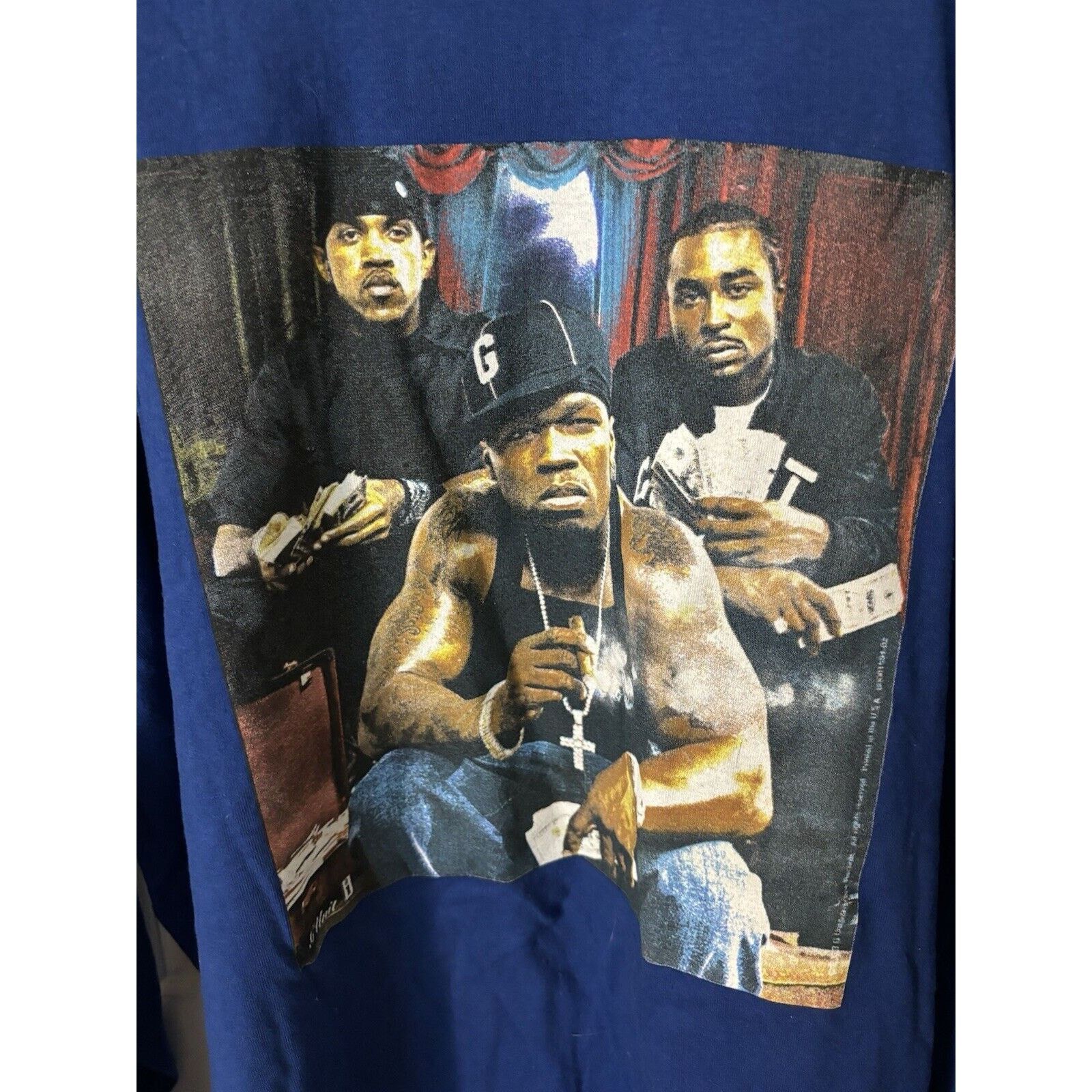 Other vintage 50 cent g unit rare blue longsleeve shirt size 2XL Size US XXL / EU 58 / 5 - 2 Thumbnail