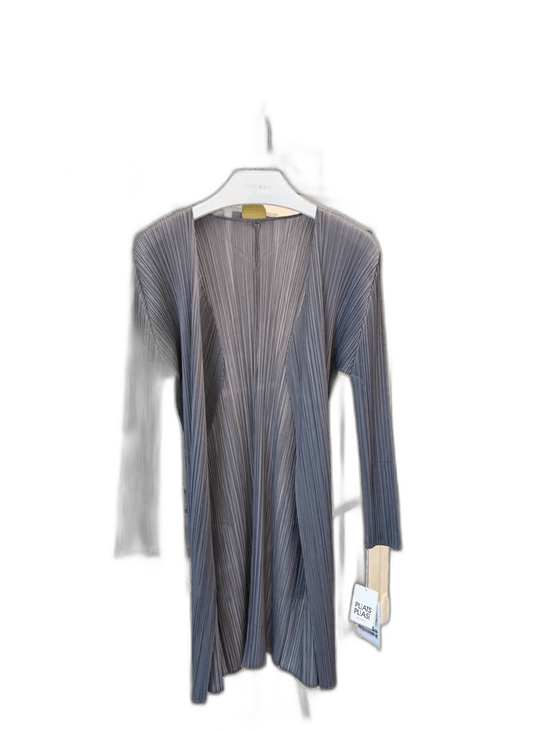 Issey Miyake Issey Miyake Classic Gray Cardigan Size M / US 6-8 / IT 42-44 - 1 Thumbnail