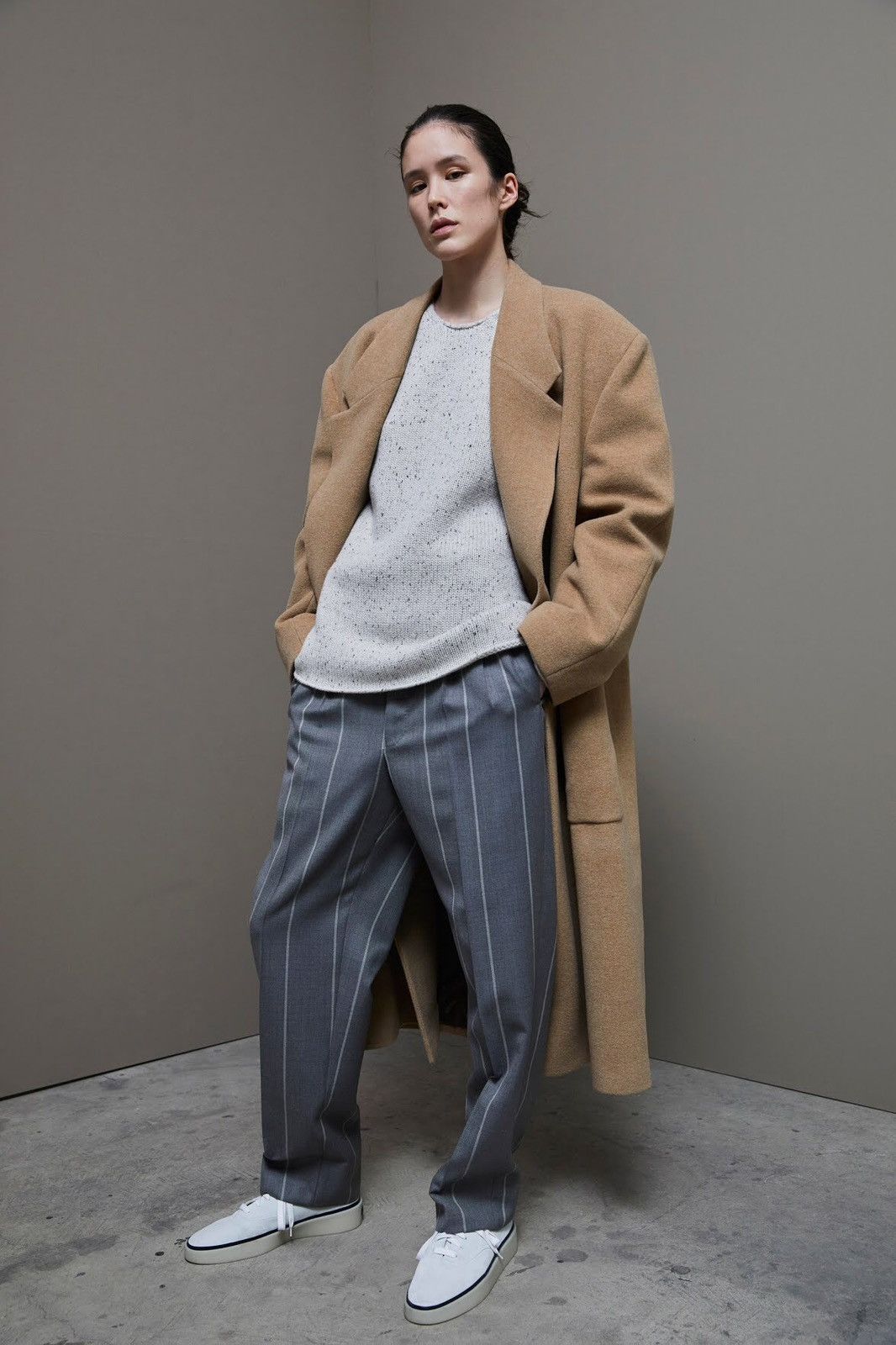Ermenegildo Zegna × Fear of God Rare Fear of God Zegna Striped Suit Trousers 52 Size 52R - 3 Thumbnail