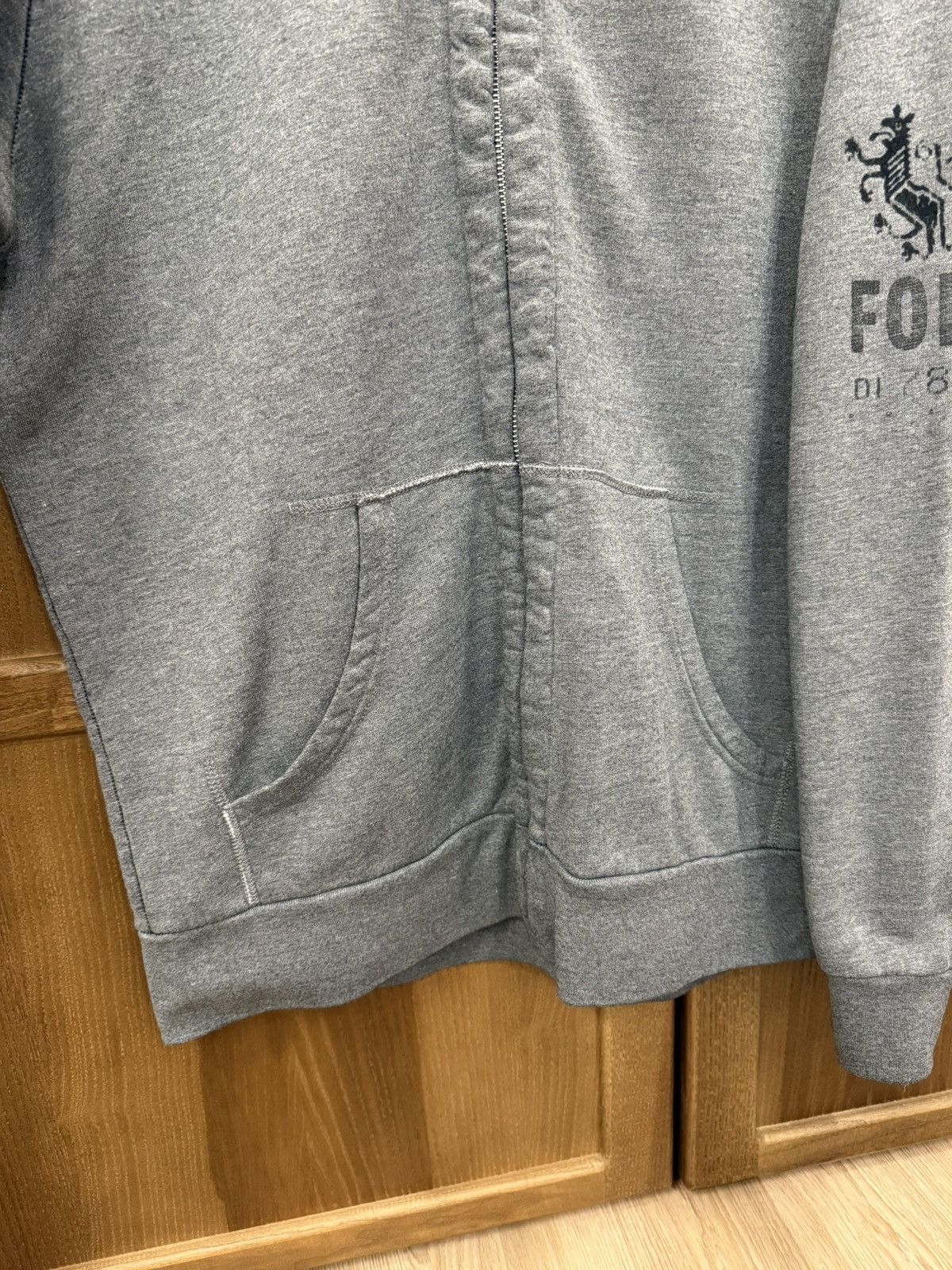 Diesel Diesel Gray Full Zip Pullover Jacket Mens Size XL Size US XL / EU 56 / 4 - 4 Thumbnail