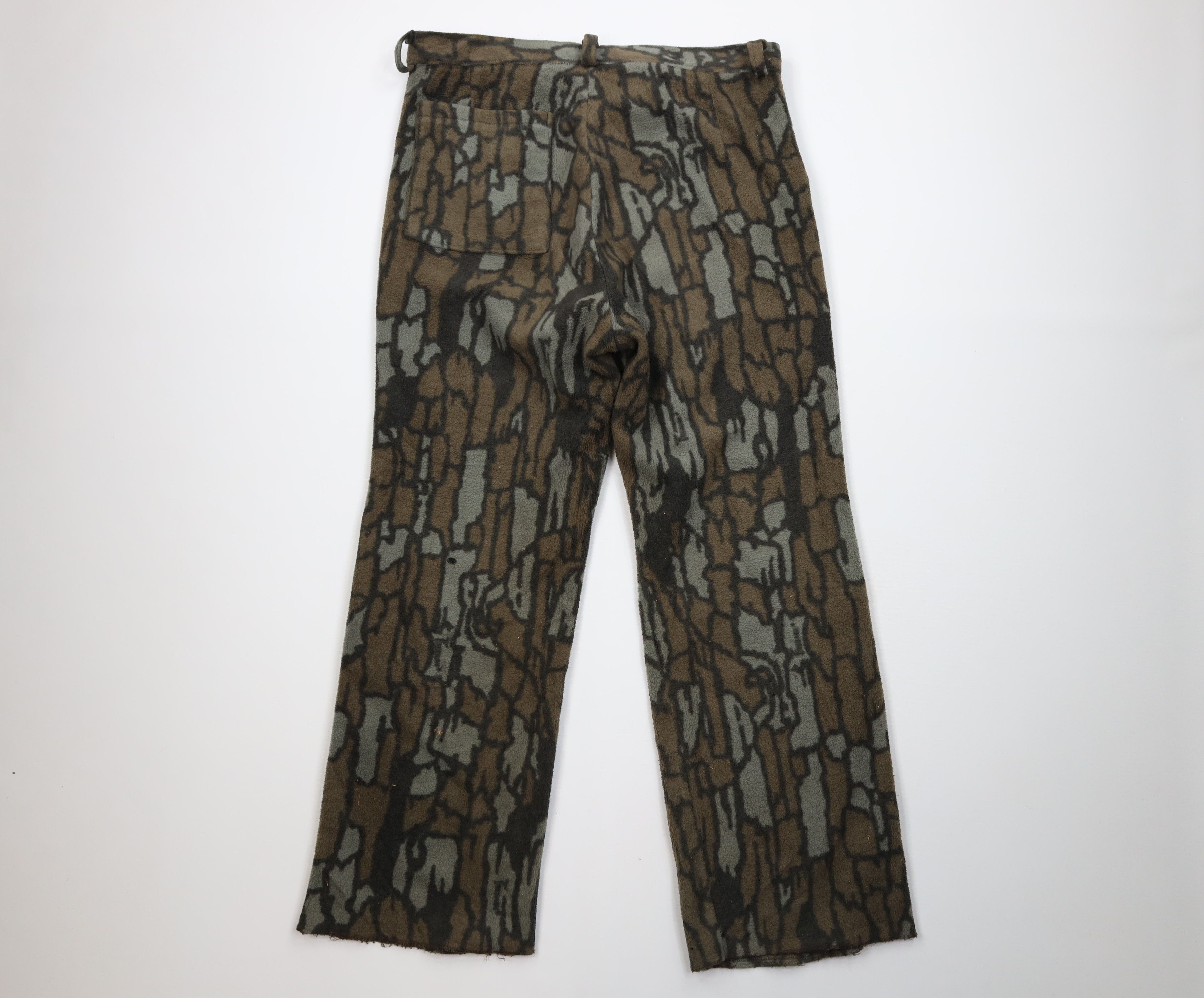 Vintage Vintage 80s 90s Streetwear Wide Leg Fleece Pants USA Size US 34 / EU 50 - 13 Thumbnail