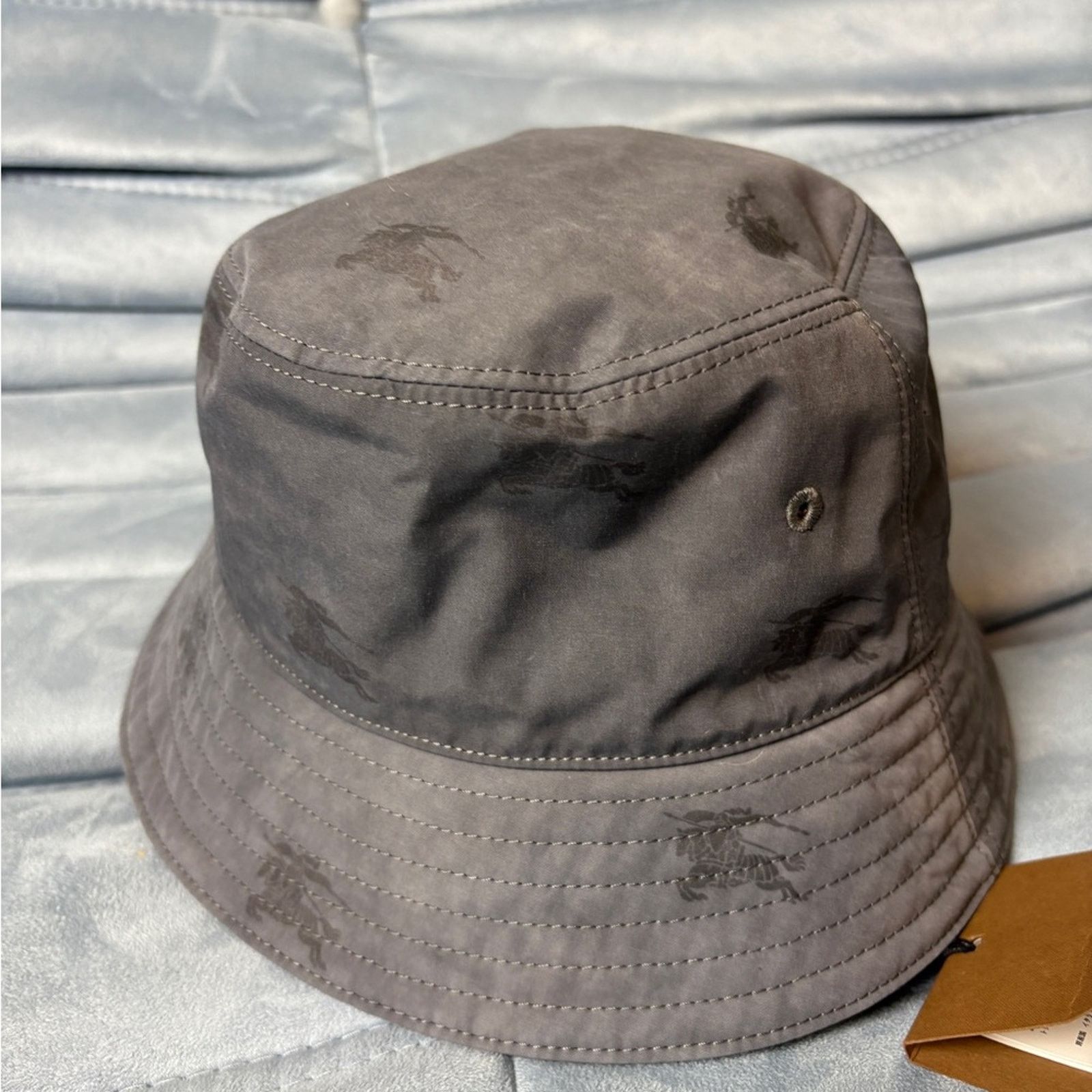Burberry Burberry EKD Technical Cotton Bucket Hat NWT S Size ONE SIZE - 4 Thumbnail