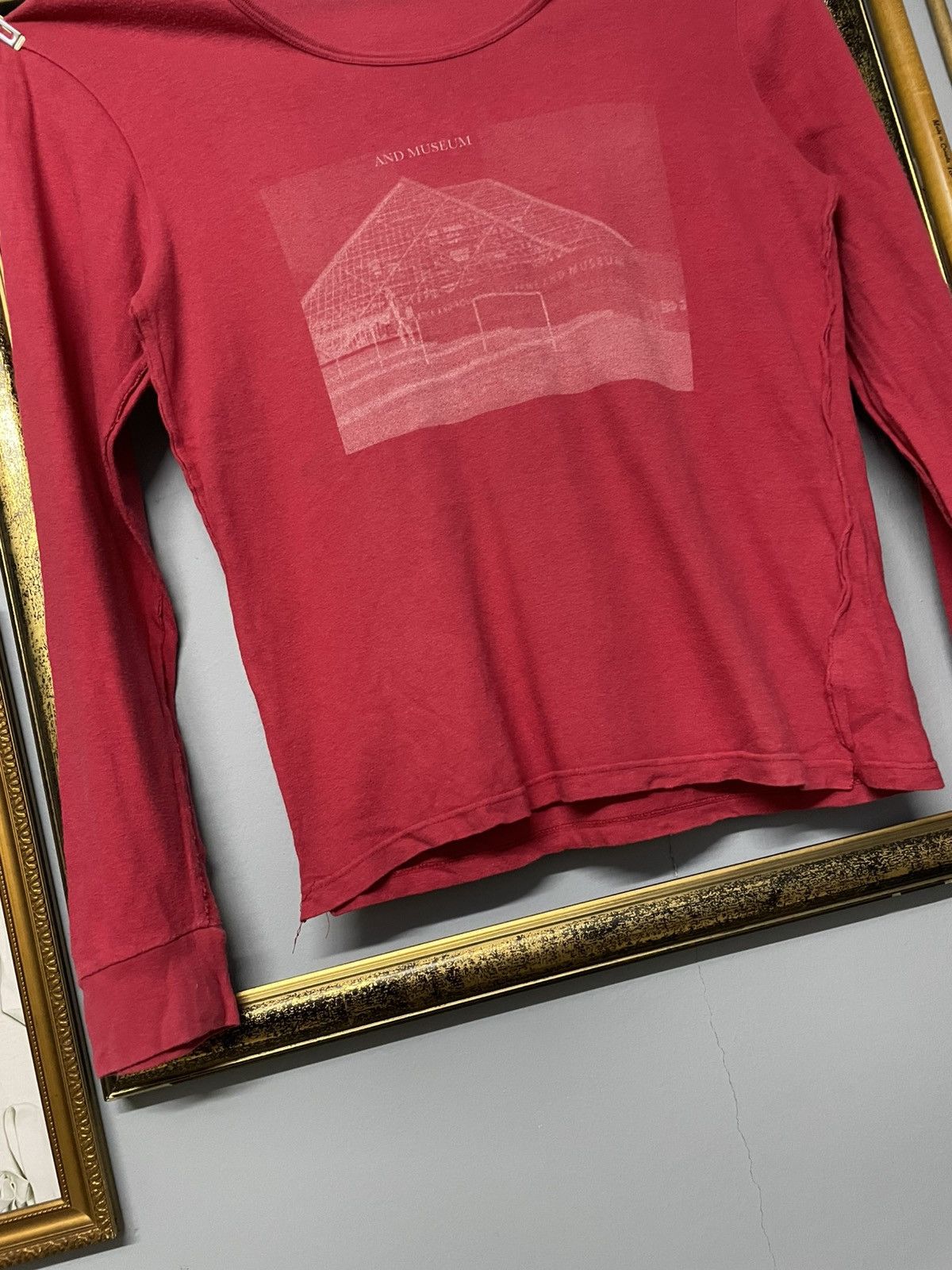 Japanese Brand Vintage 1990s Japan Phono By Parasitic Art Museum Longsleeve Size US M / EU 48-50 / 2 - 4 Thumbnail