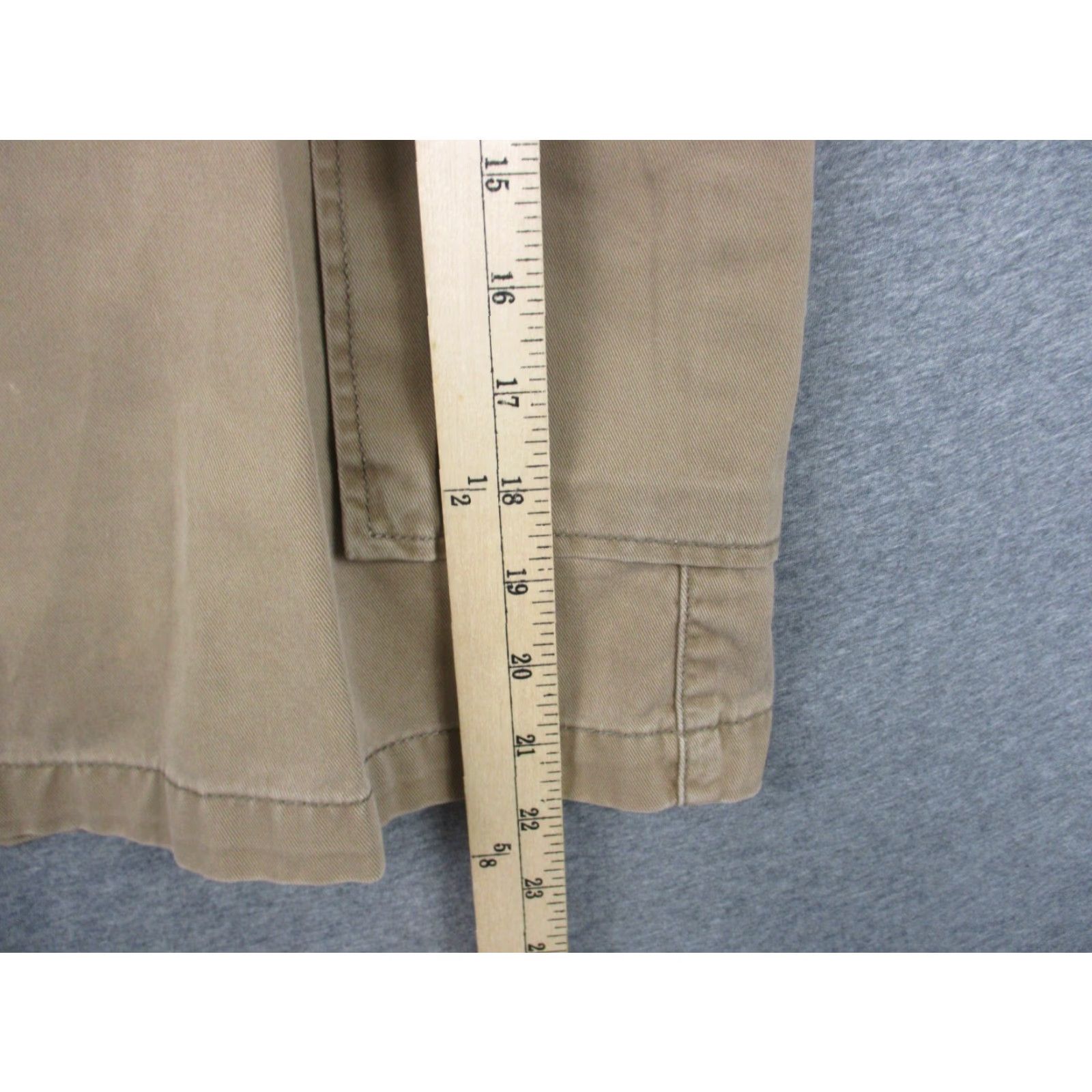 Chaps Vintage Chaps Ralph Lauren Cargo Shorts Mens 38 Khaki Flat Front Size US 38 / EU 54 - 7 Thumbnail