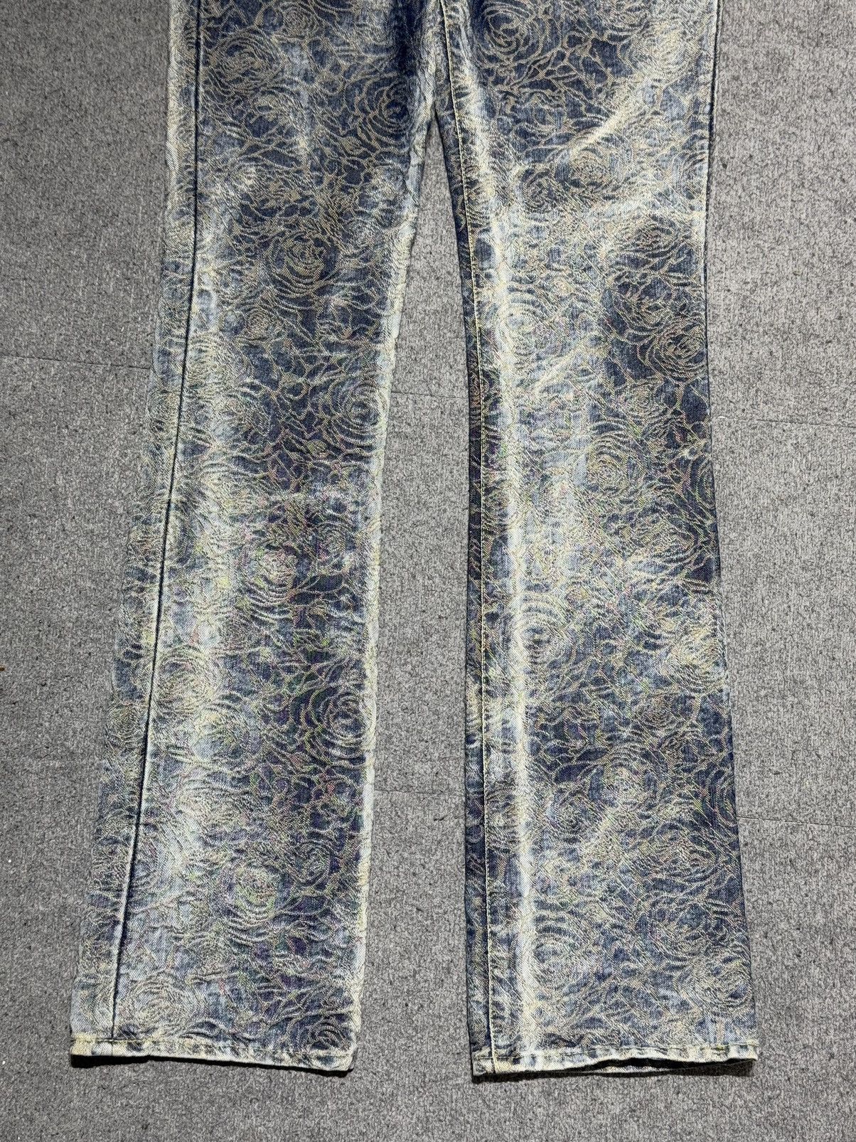 Issey Miyake Issey Miyake Rose Weave Denim Pants Size 30" / US 8 / IT 44 - 3 Thumbnail