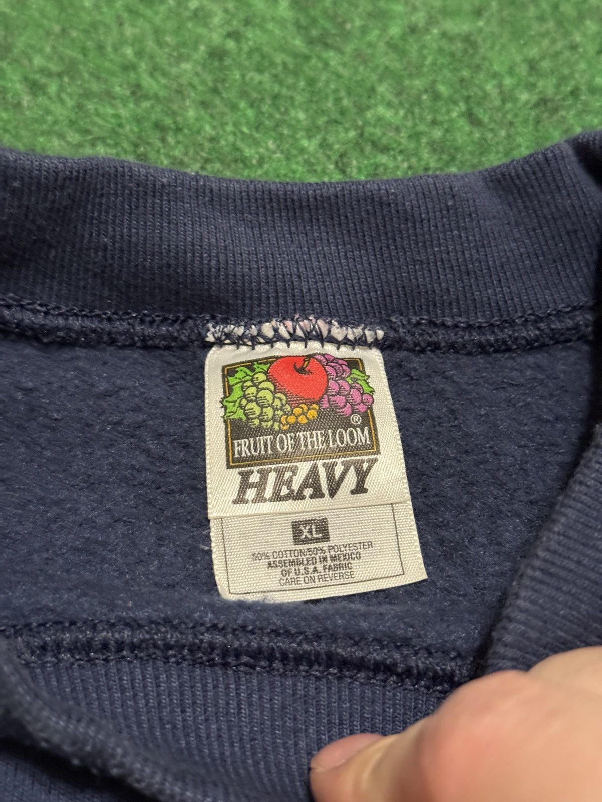 Vintage Vintage US Military Navy 90s XL Blue Bill Goat Sweatshirt Size US XL / EU 56 / 4 - 3 Thumbnail