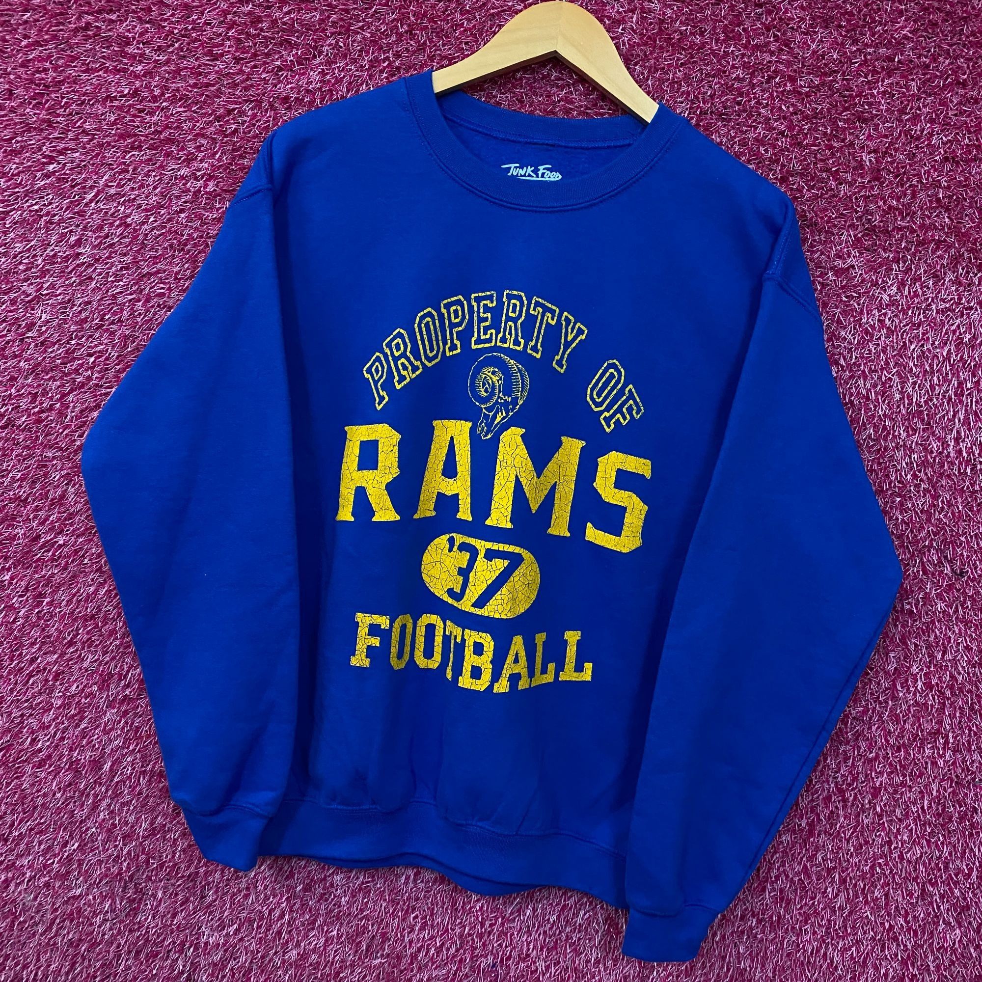 Junk Food Junk Food Clothing Los Angeles Rams NFL Crewneck Sweatshirt Size US S / EU 44-46 / 1 - 3 Thumbnail