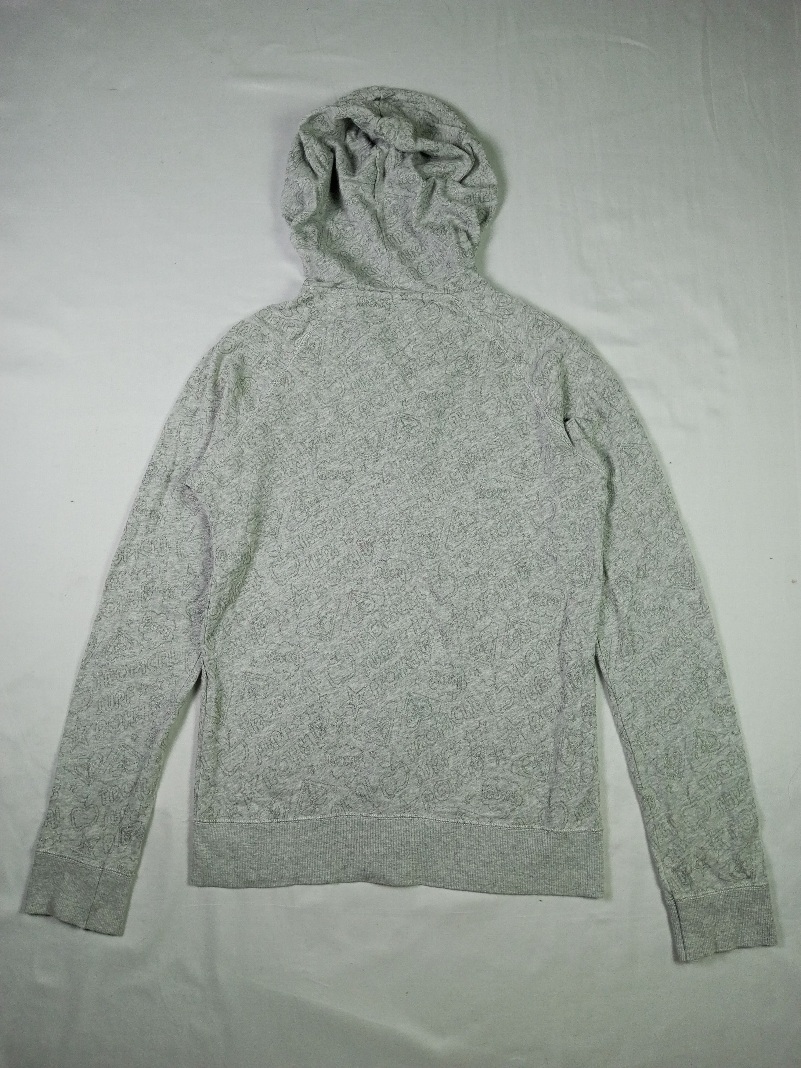 Quicksilver Y2k Roxy Zip Hoodie Surf Style Size US L / EU 52-54 / 3 - 12 Thumbnail