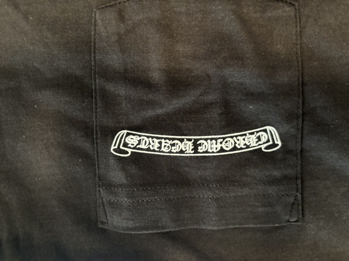 Chrome Hearts Chrome Hearts Scroll Logo Black Tee Size US L / EU 52-54 / 3 - 4 Thumbnail
