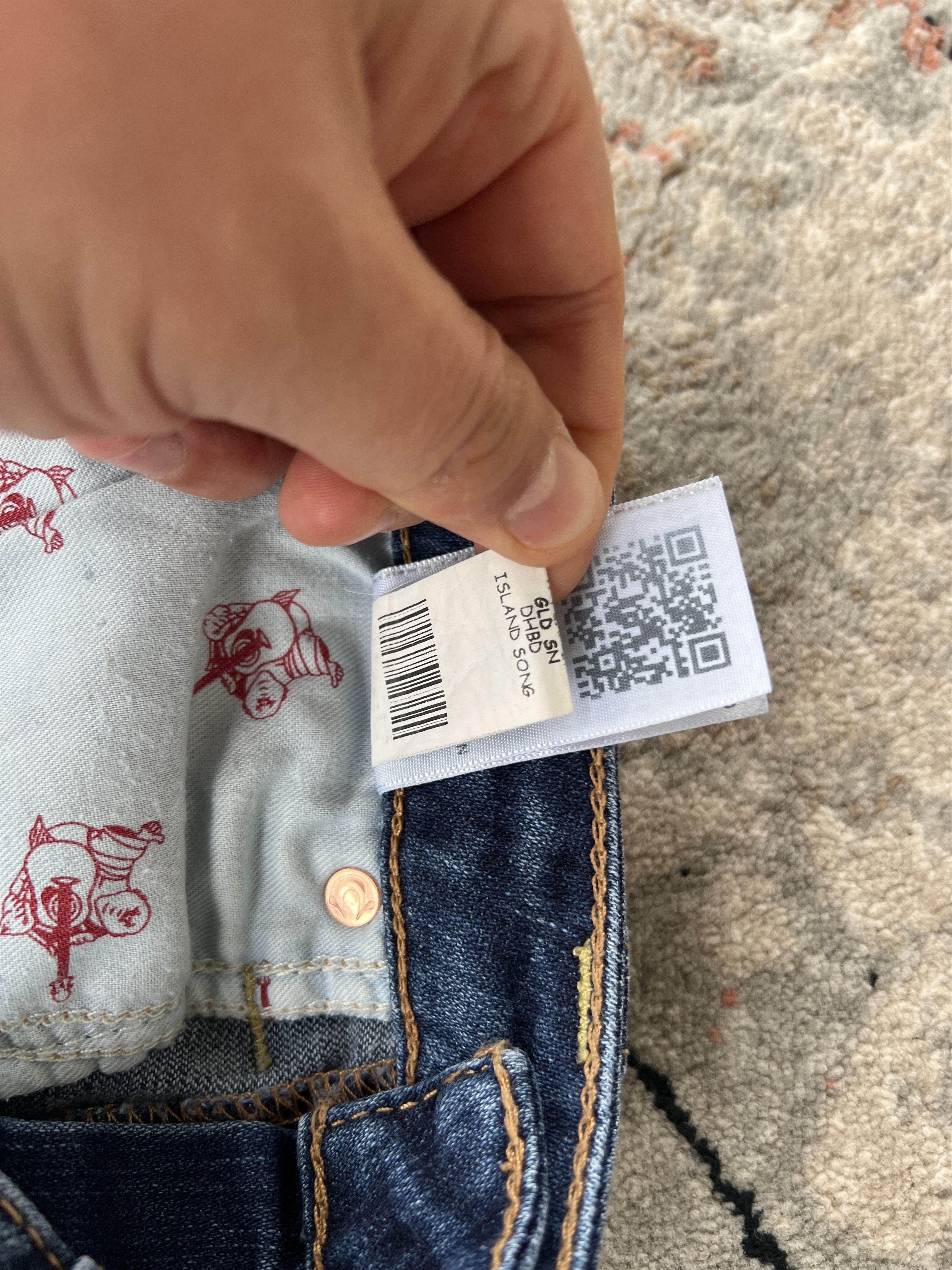 Japanese Brand True Religion Vintage Jeans Size 29" - 12 Thumbnail