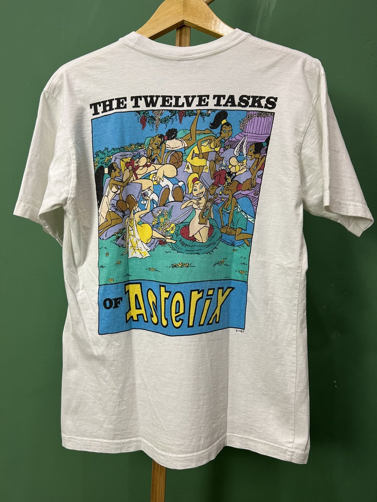 Vintage Asterix The Twelve Tasks Vintage Size US M / EU 48-50 / 2 - 1 Thumbnail